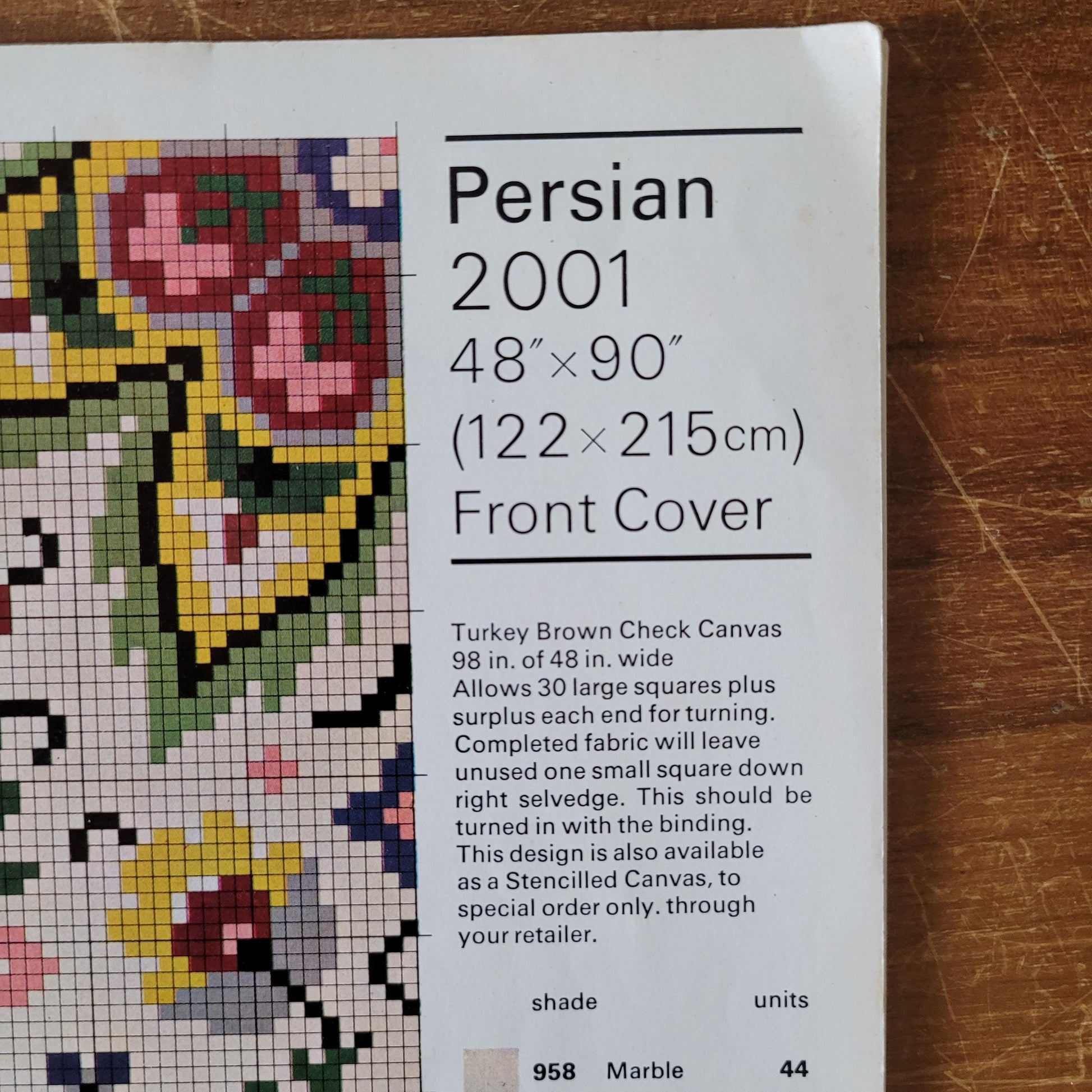 1971 Patons No.153 Classic Oriental Rugs pattern booklet