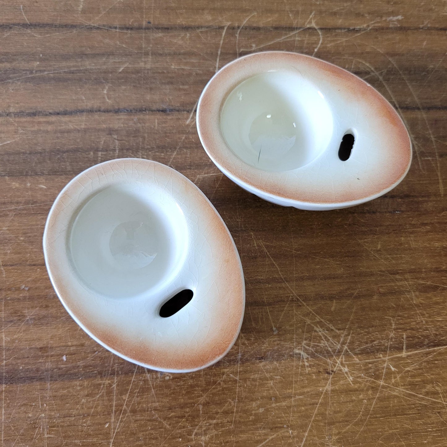 Two 1962 West German Goebel ceramic egg cups