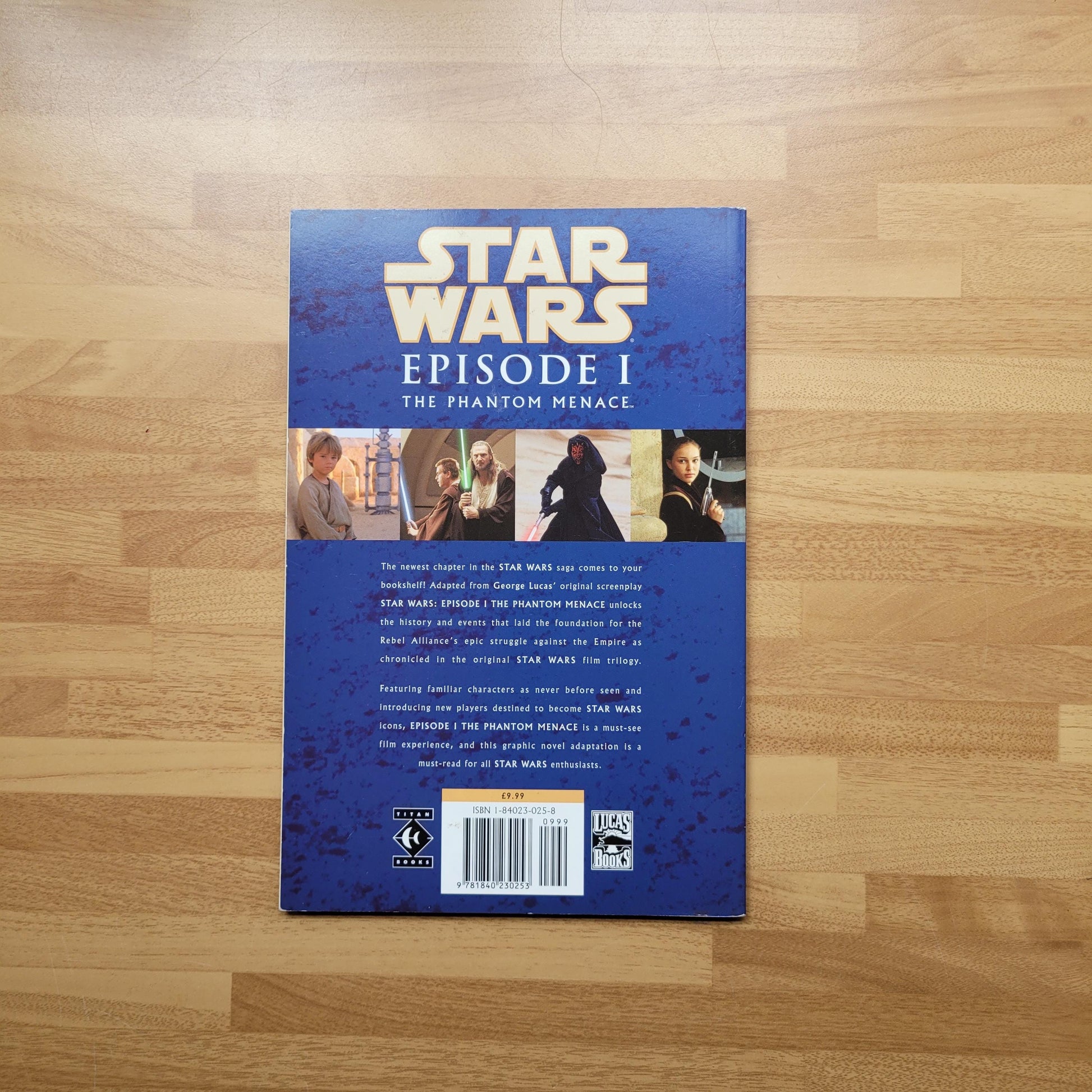 Star Wars Episode I The Phantom Menace, adapted by Henry Gilroy (Softback, 1999)
