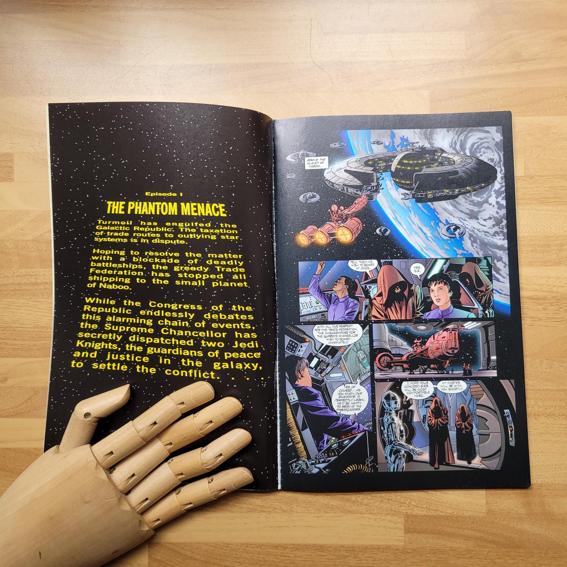 Star Wars Episode I The Phantom Menace, adapted by Henry Gilroy (Softback, 1999)