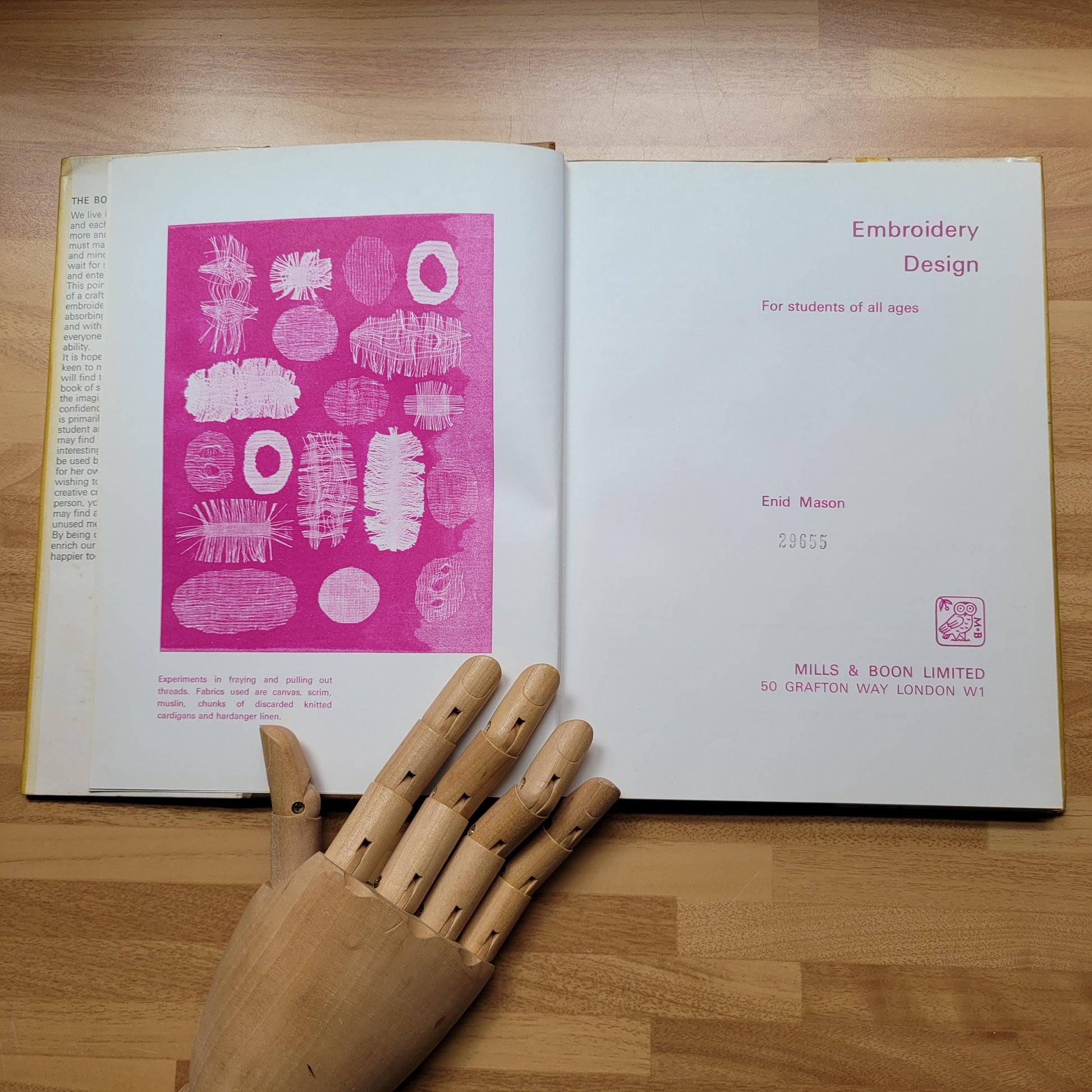 Embroidery Design, by Enid Mason (Hardback, 1968)