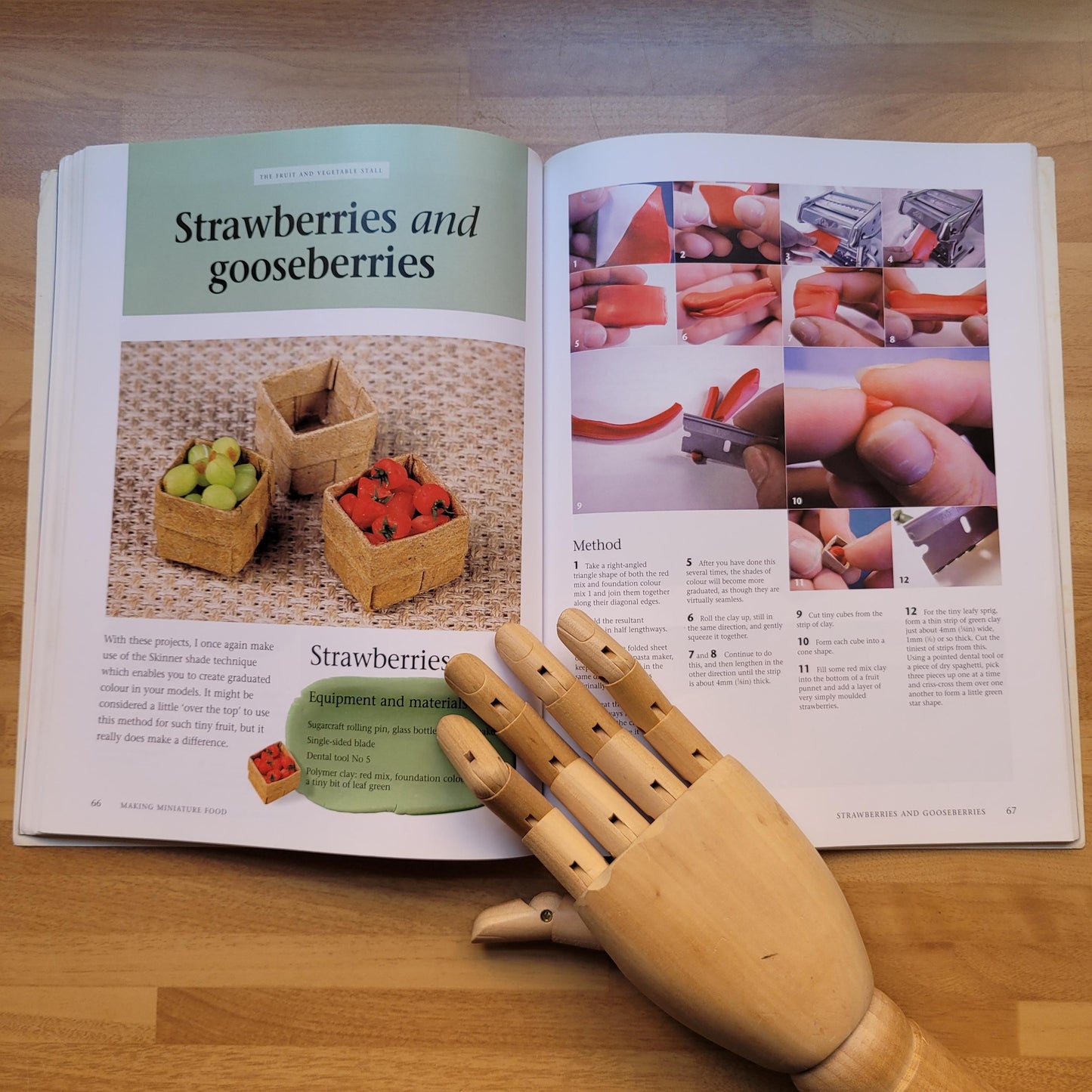 Making Miniature Food & Market Stalls, by Angie Scarr, signed by author (Softback, 2002)
