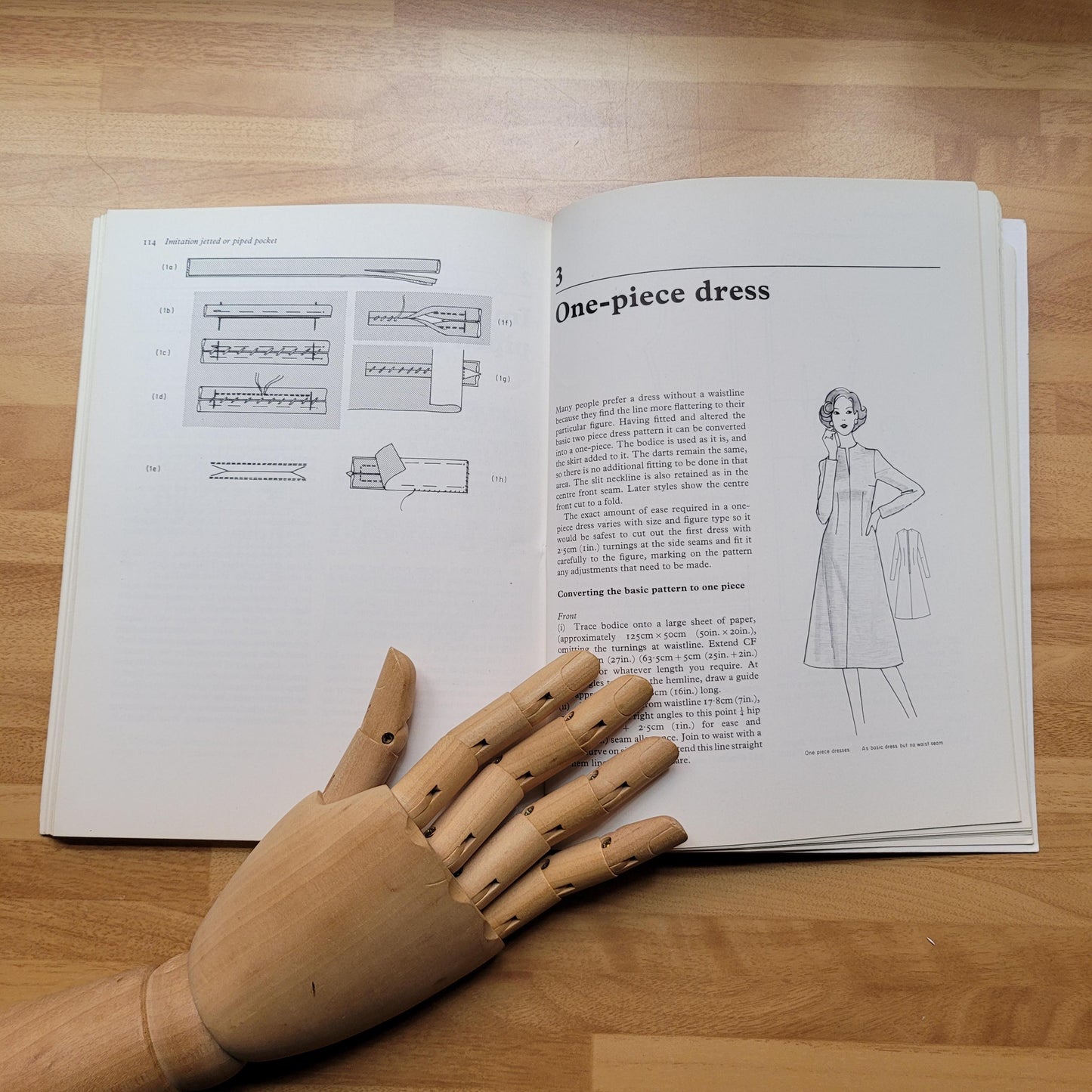 Dressmaking with Basic Patterns, by Ann Ladbury (Softback, 1976)