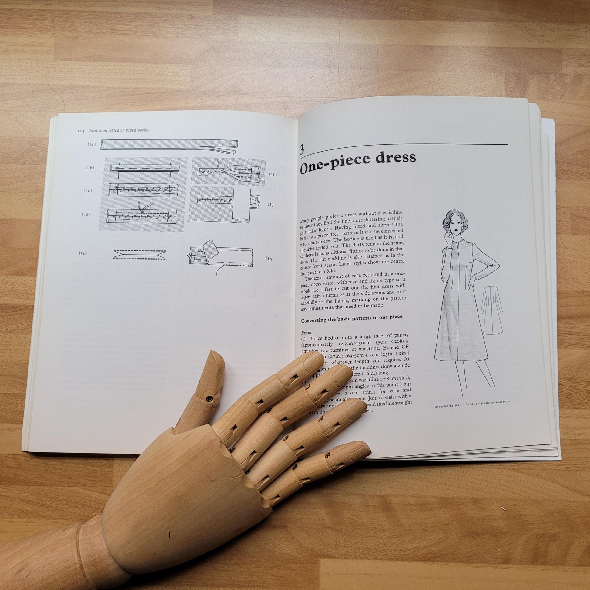 Dressmaking with Basic Patterns, by Ann Ladbury (Softback, 1976)