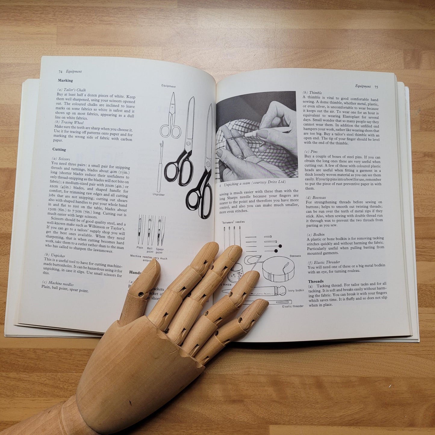 Dressmaking with Basic Patterns, by Ann Ladbury (Softback, 1976)