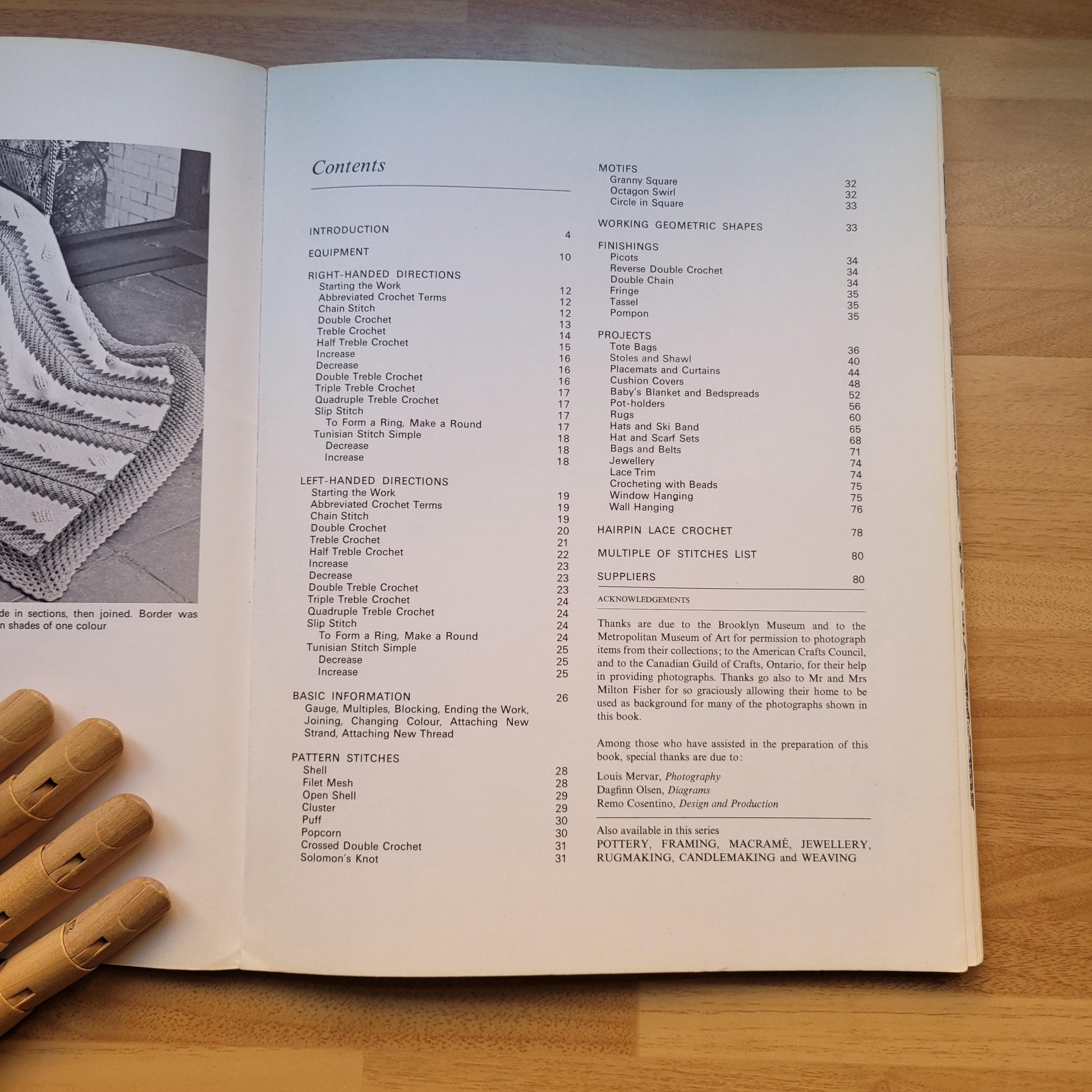 Pan Craft Books: Crochet, by Emily Wildman (Softback, 1976)