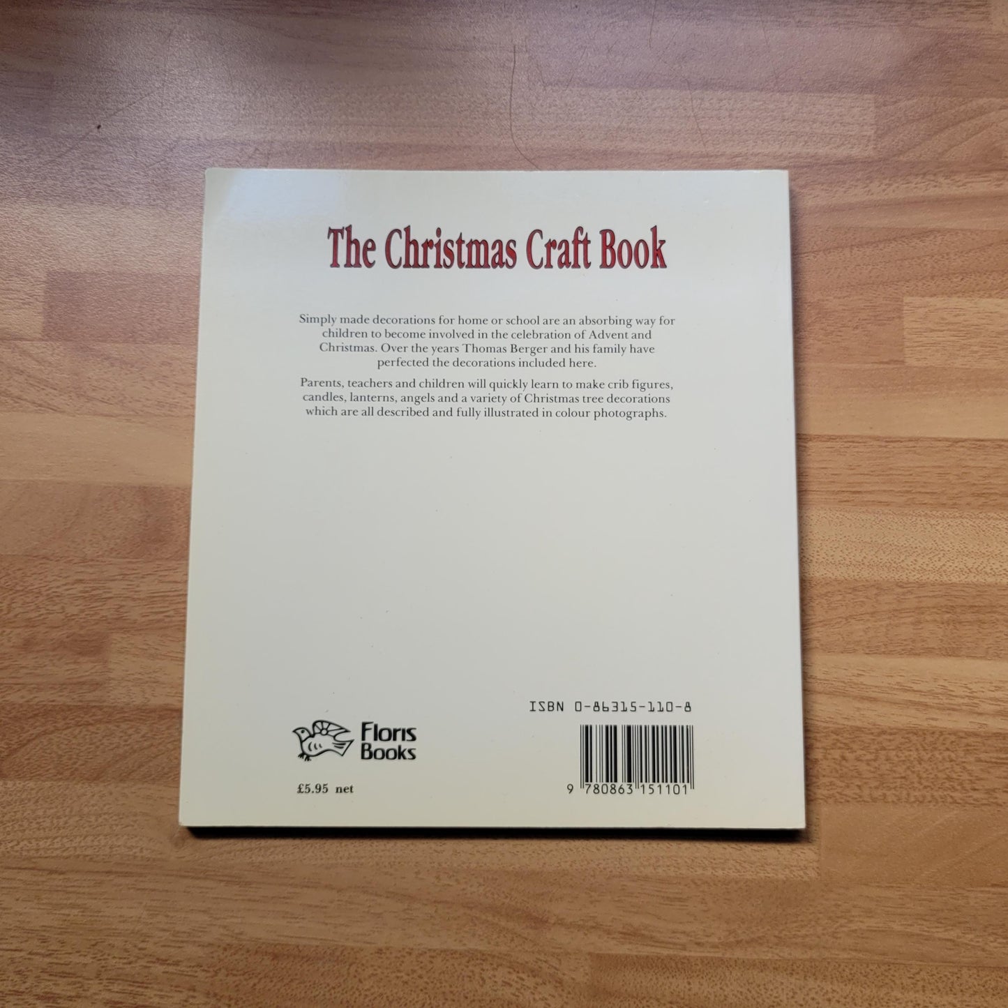 The Christmas Craft Book, by Thomas Berger (Softback, 1990)