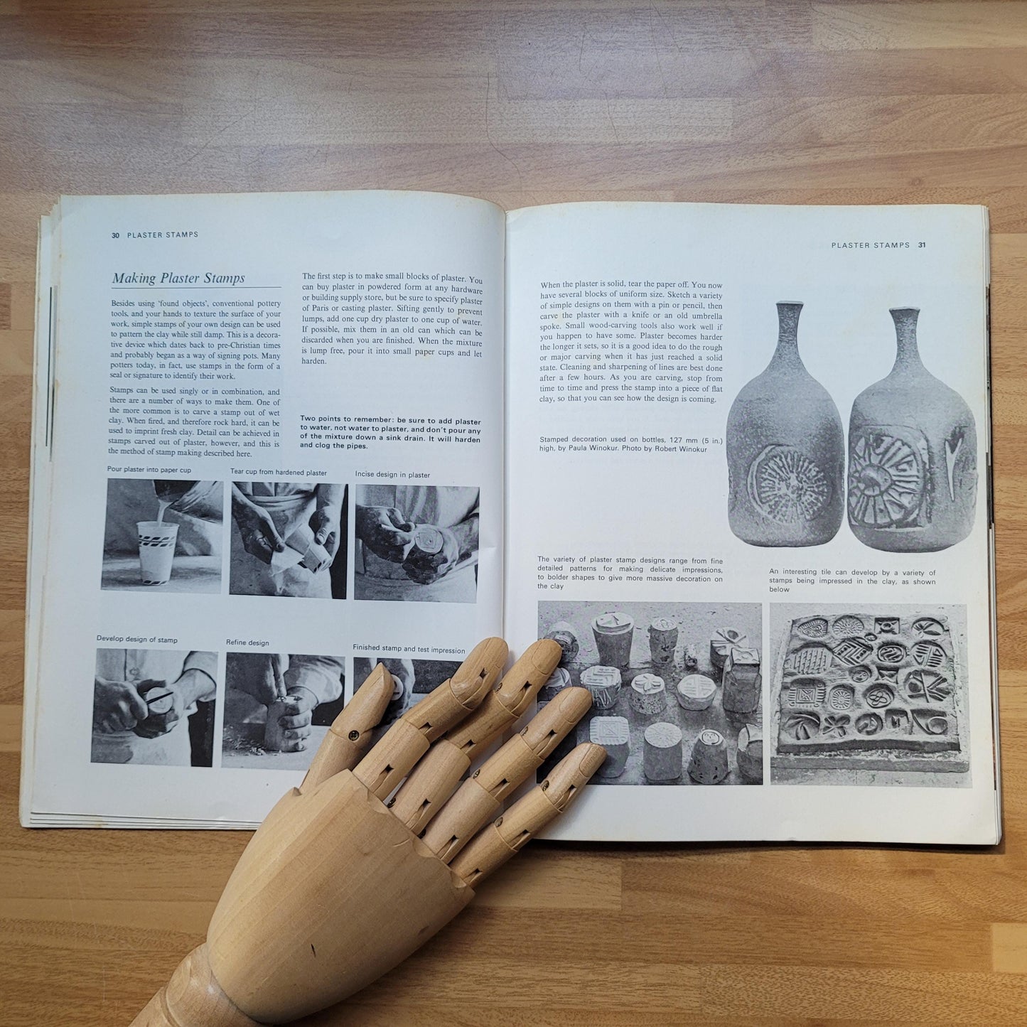 Pan Craft Books: Pottery, by Jolyon Hofsted (Softback, 1972)