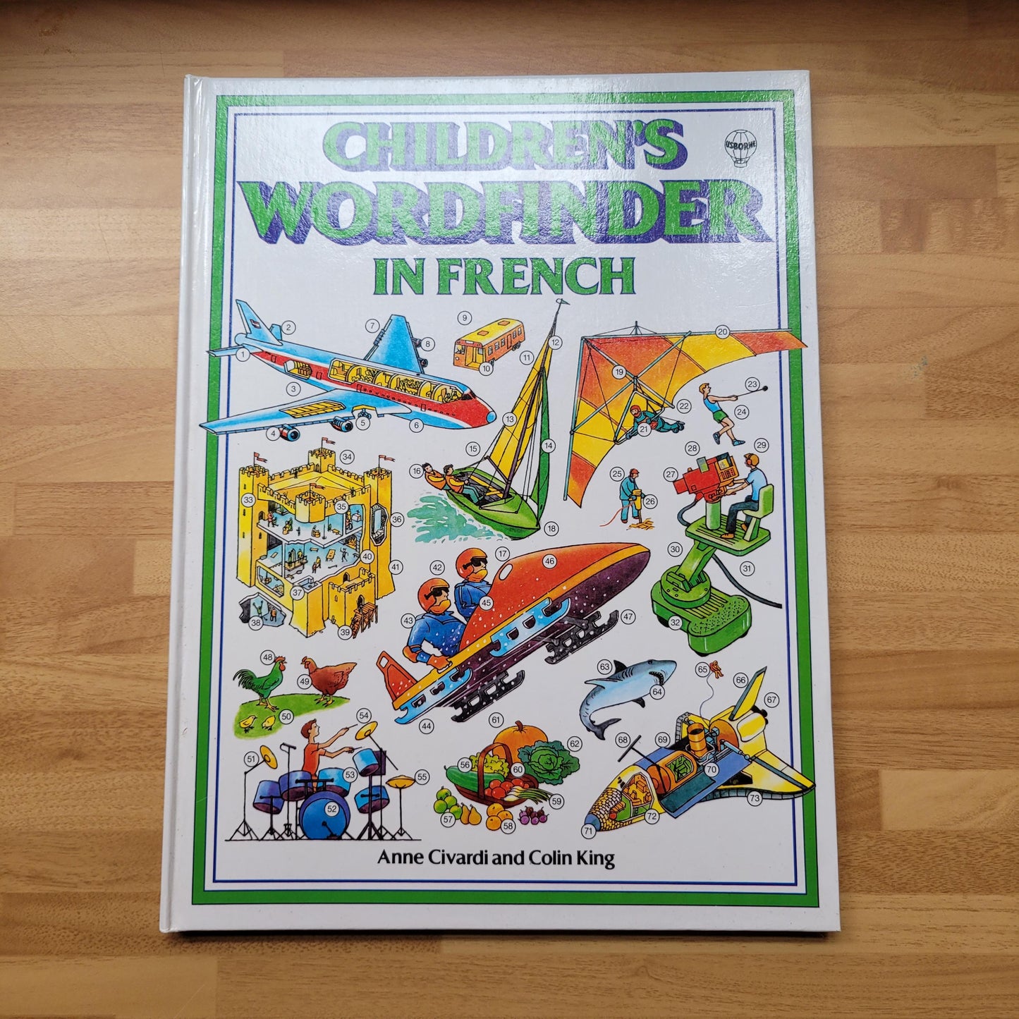 Children's Word Finder in French, by Anne Civardi, & Colin King (Hardback, 1984)