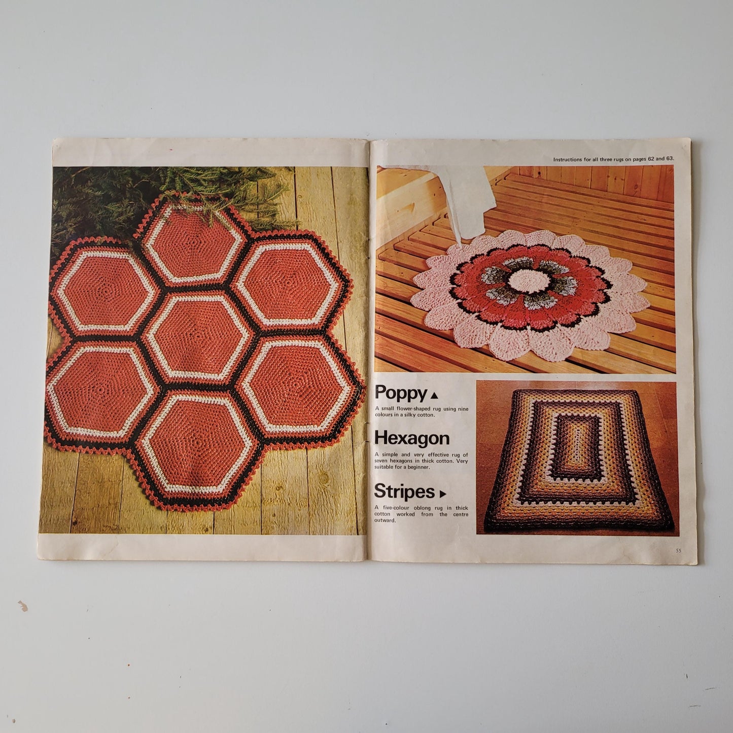 1973 Star Crochet - a knitting & crochet home craft special