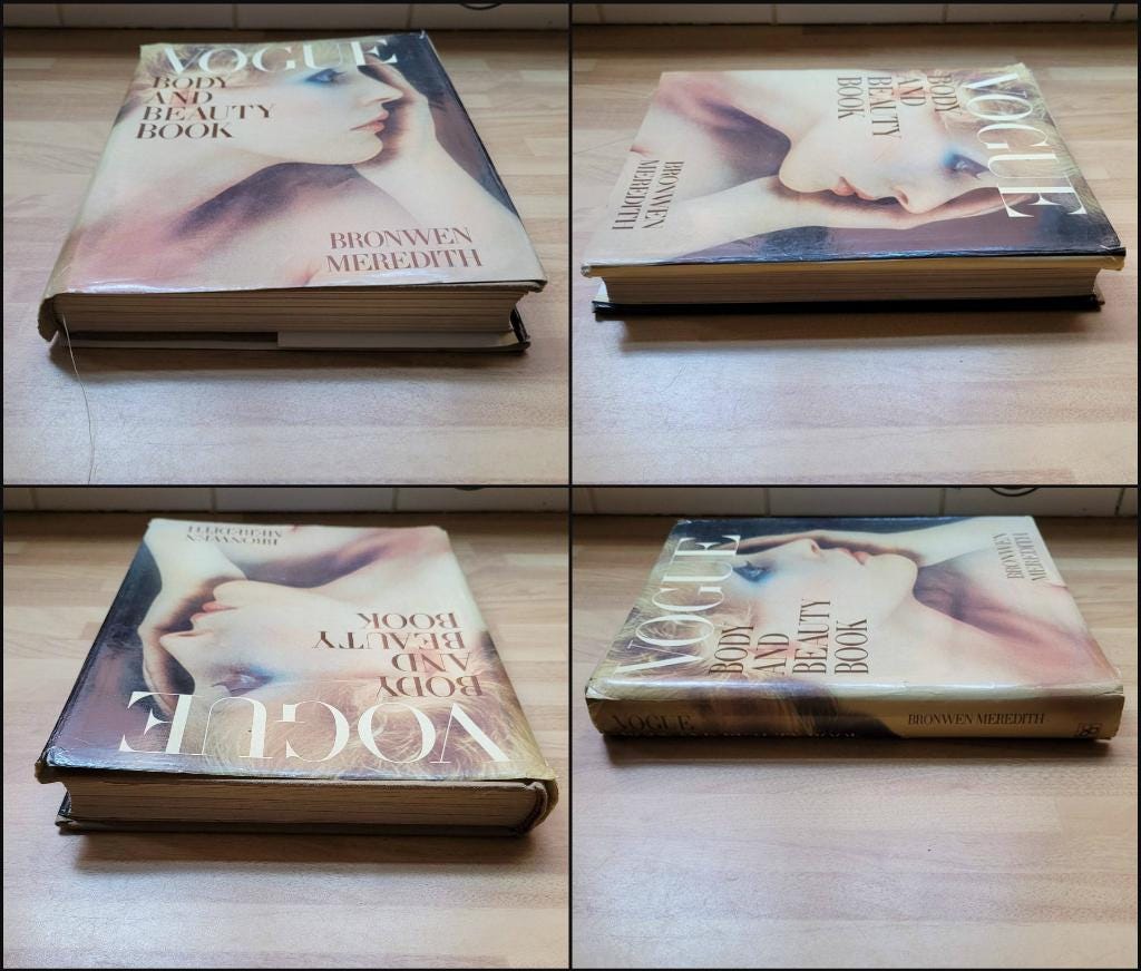 Vogue Body and Beauty Book, by Bronweth Meredith (Hardback, 1982)