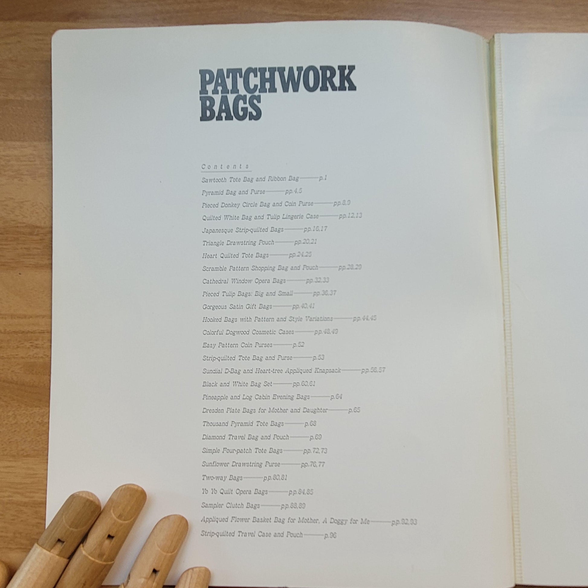 Patchwork Bags, by Chuck Nohara (Softback, 1989)