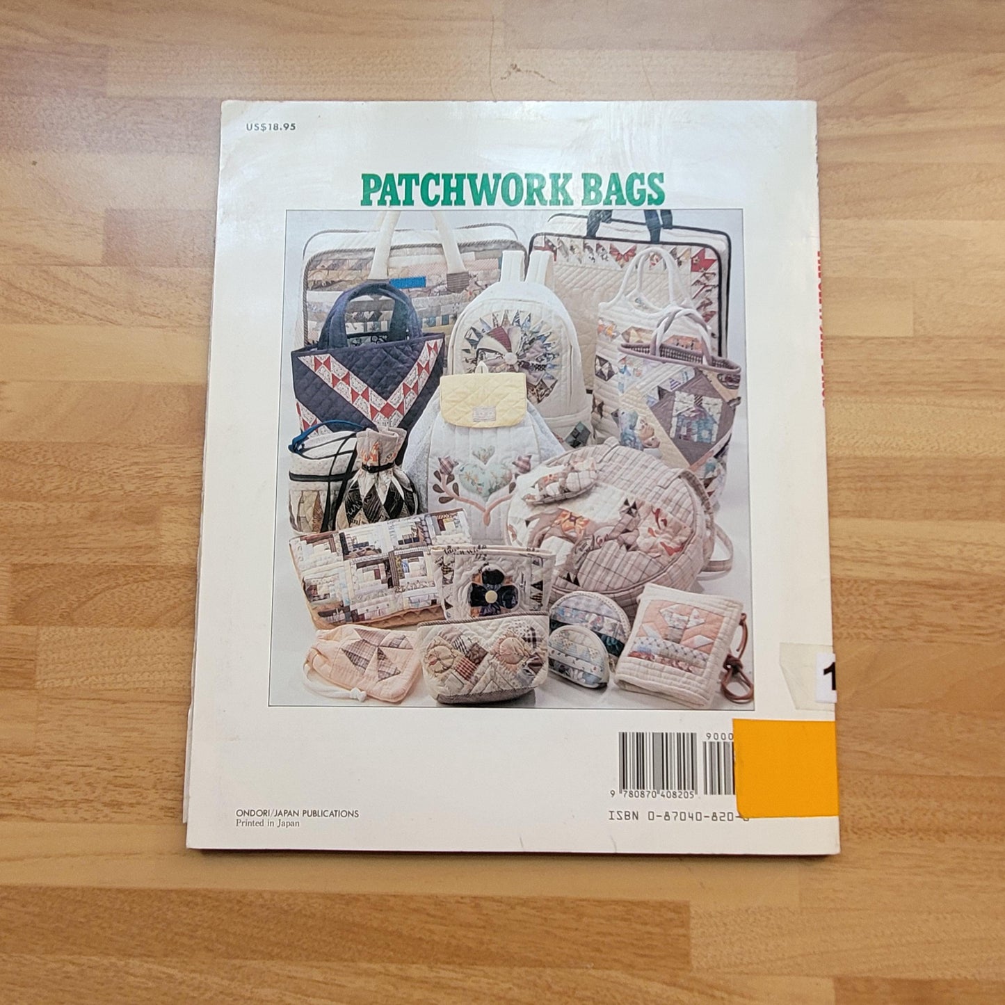 Patchwork Bags, by Chuck Nohara (Softback, 1989)