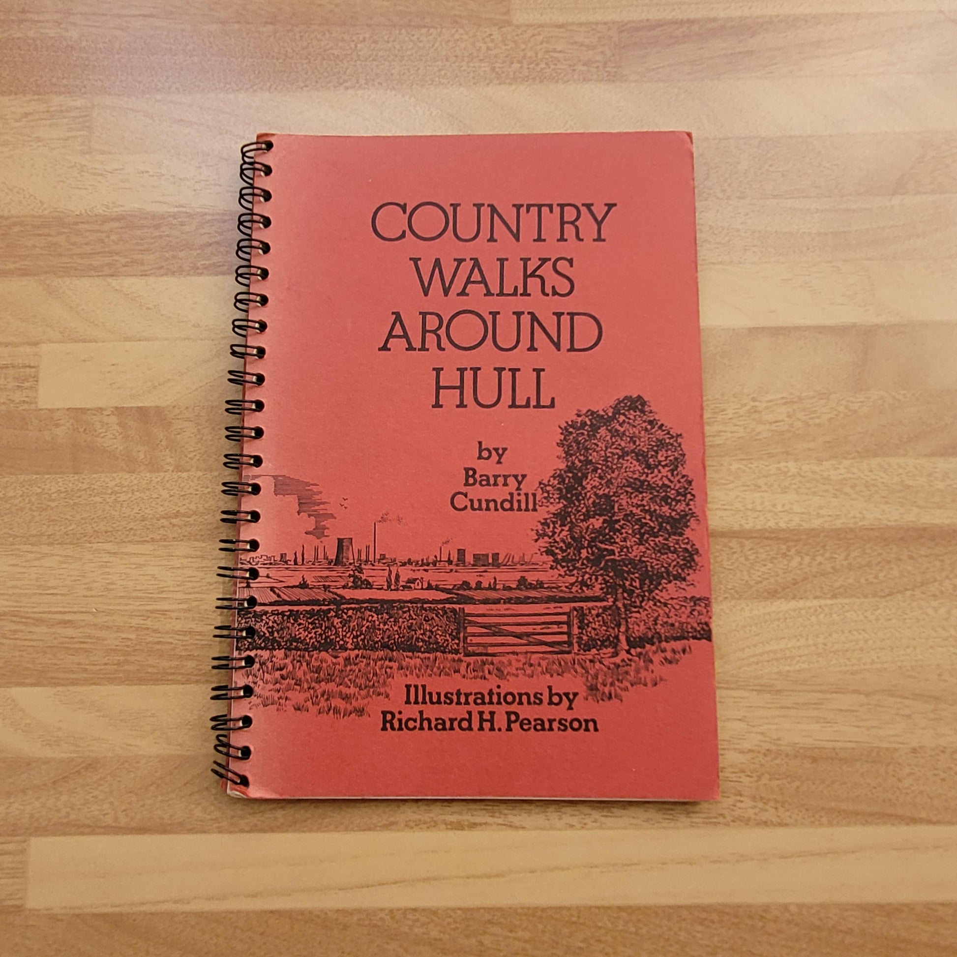 Country Walks Around Hull, by Barry Cundhill (Softback, 1977)
