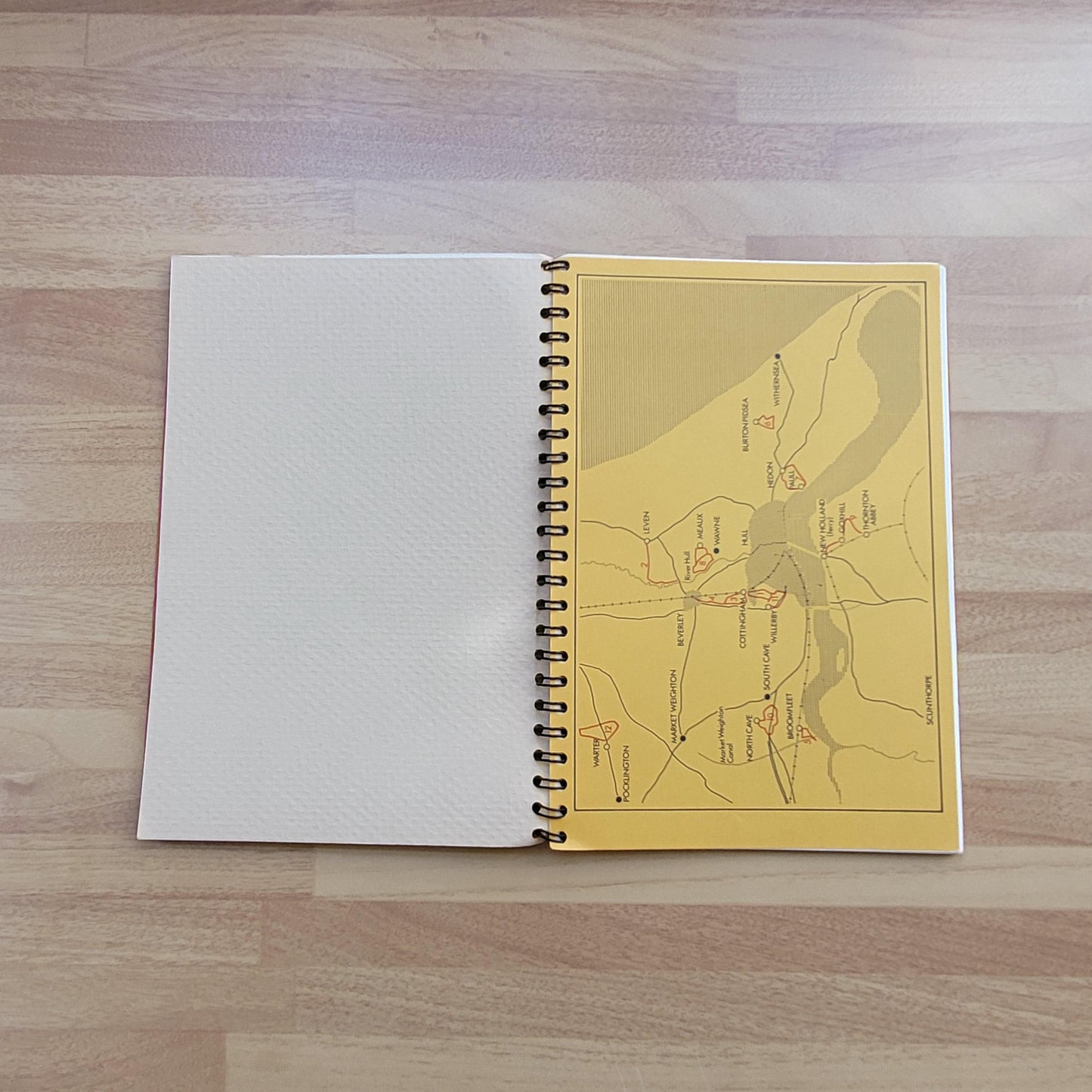 Country Walks Around Hull, by Barry Cundhill (Softback, 1977)