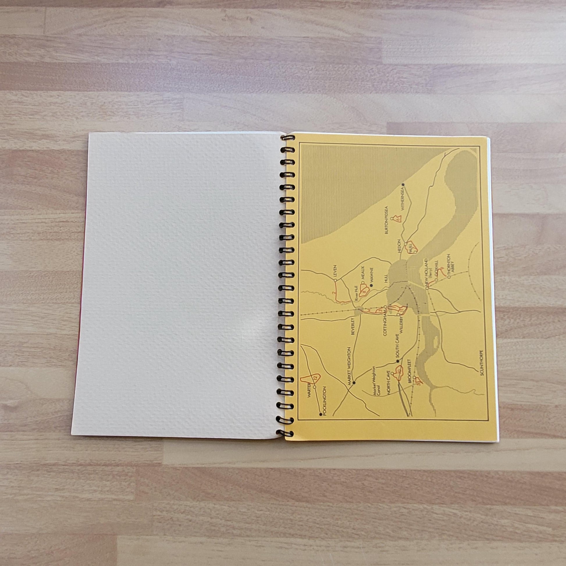 Country Walks Around Hull, by Barry Cundhill (Softback, 1977)
