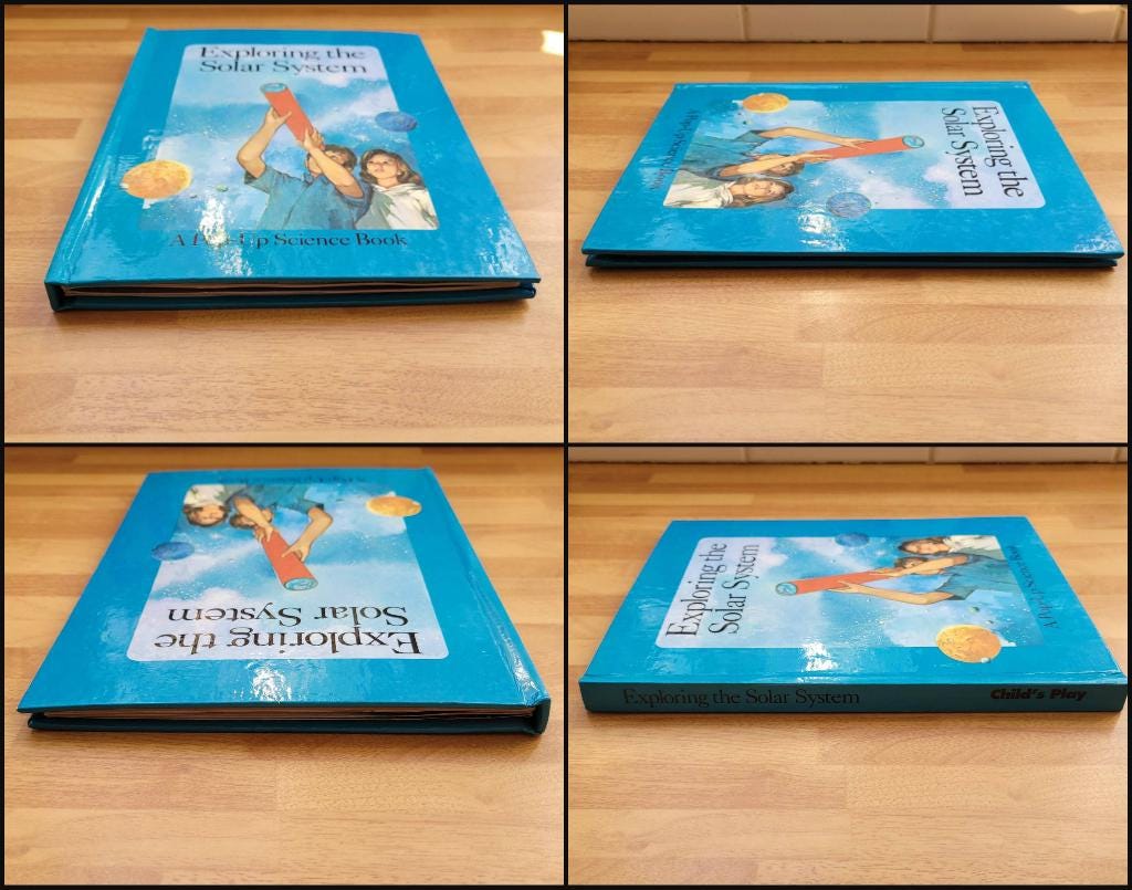 Exploring the Solar System; a pop-up science book, by Pete Seymour (Hardback, 1990)