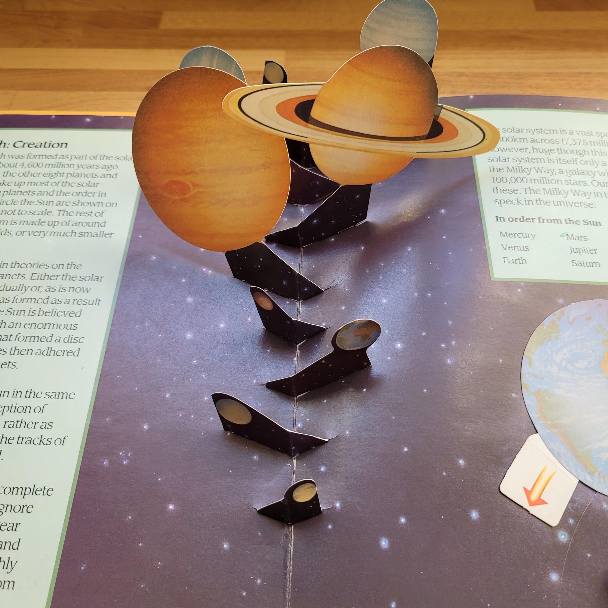 Our Working Earth; a three-dimensional guide, by Gillian Osband, & Richard Clifton-Day (Hardback, 1987)