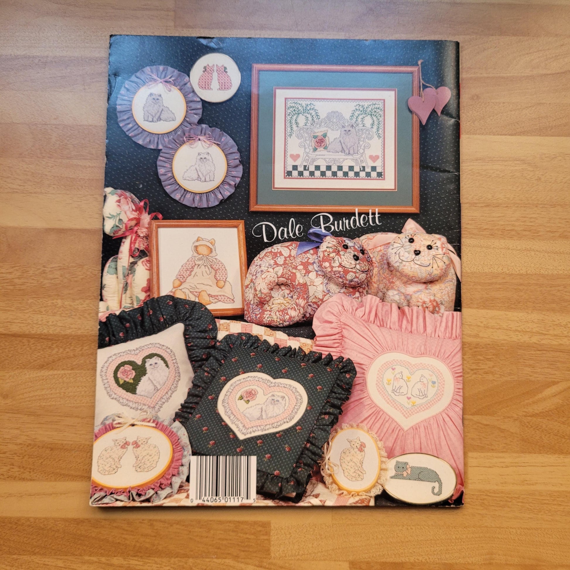 More Country Cats counted cross stitch pattern booklet, by Dale Burdett (1988)