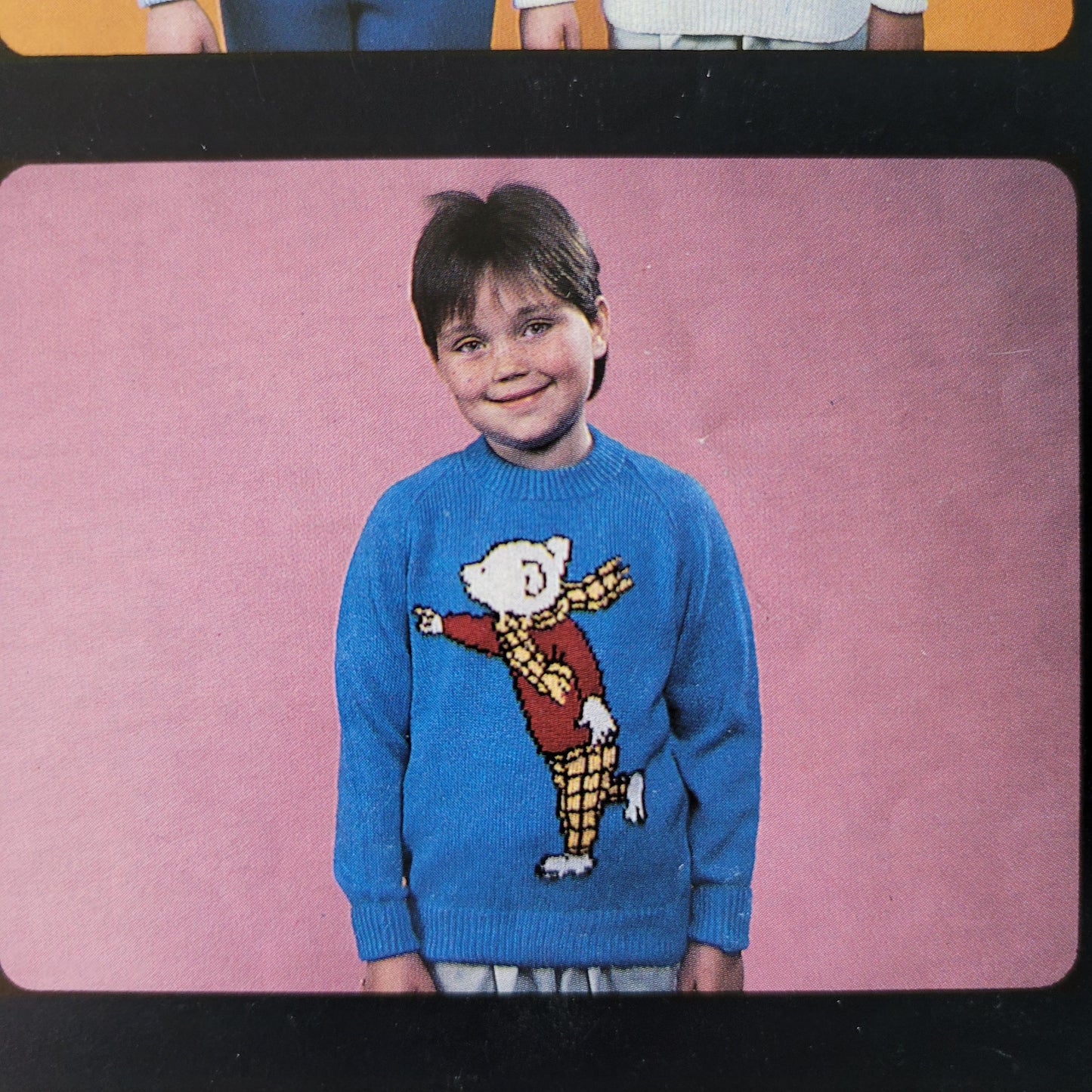 1988 five Intarsia knitting patterns by Gary Kennedy - Rupert