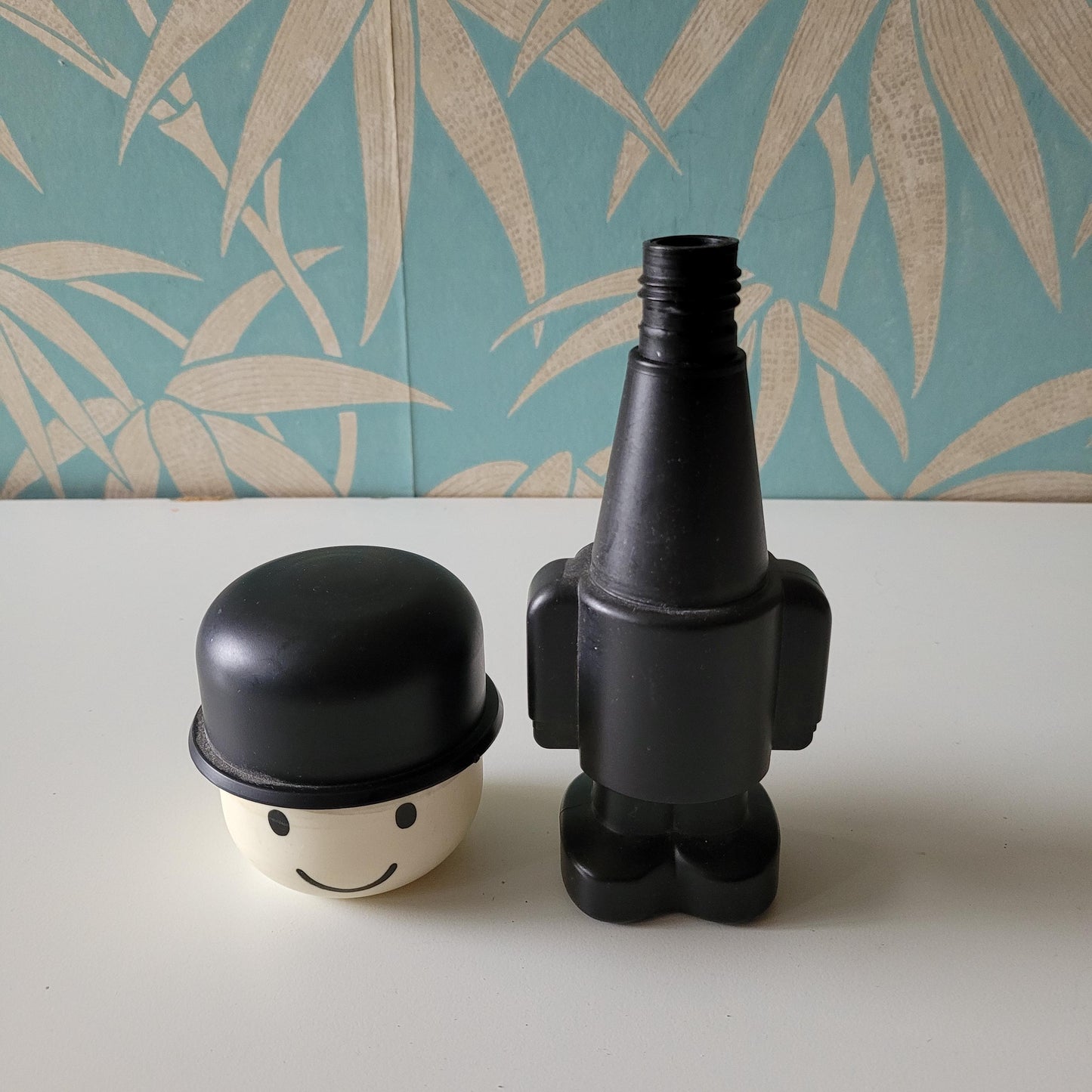 1970s The Water Margin for Spillers Limited Fred the Flour Grader sauce bottle