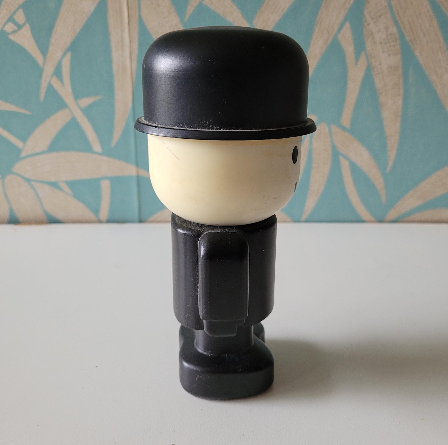 1970s The Water Margin for Spillers Limited Fred the Flour Grader sauce bottle