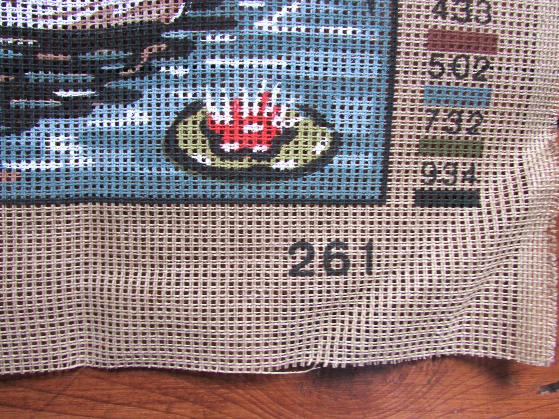 Diamant 261 Swans needlepoint printed tapestry (canvas only)