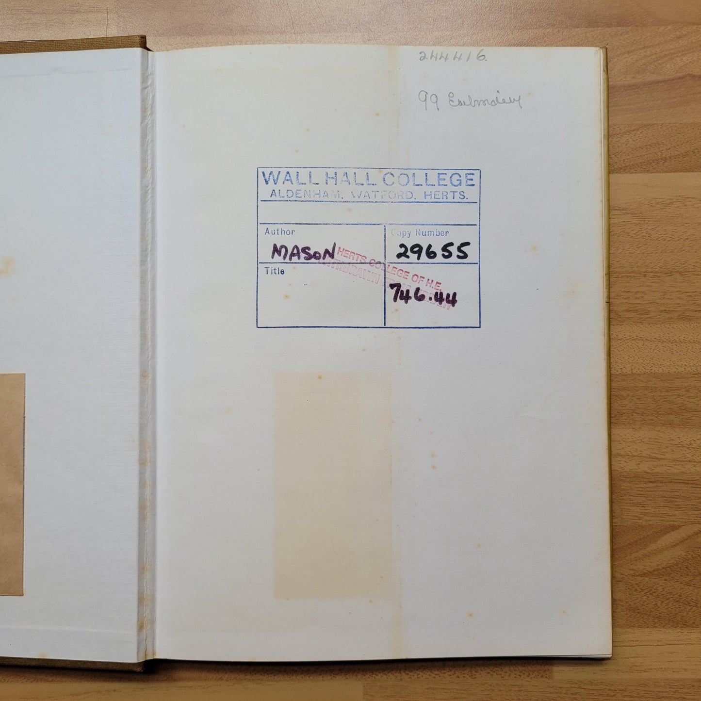 Embroidery Design, by Enid Mason (Hardback, 1968)