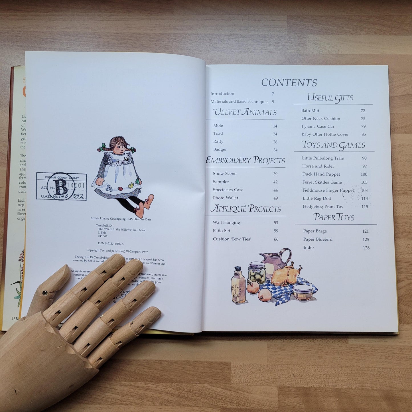 The Wind in The Wind Willows Craft Book, by Di Campbell (Hardback, 1992)