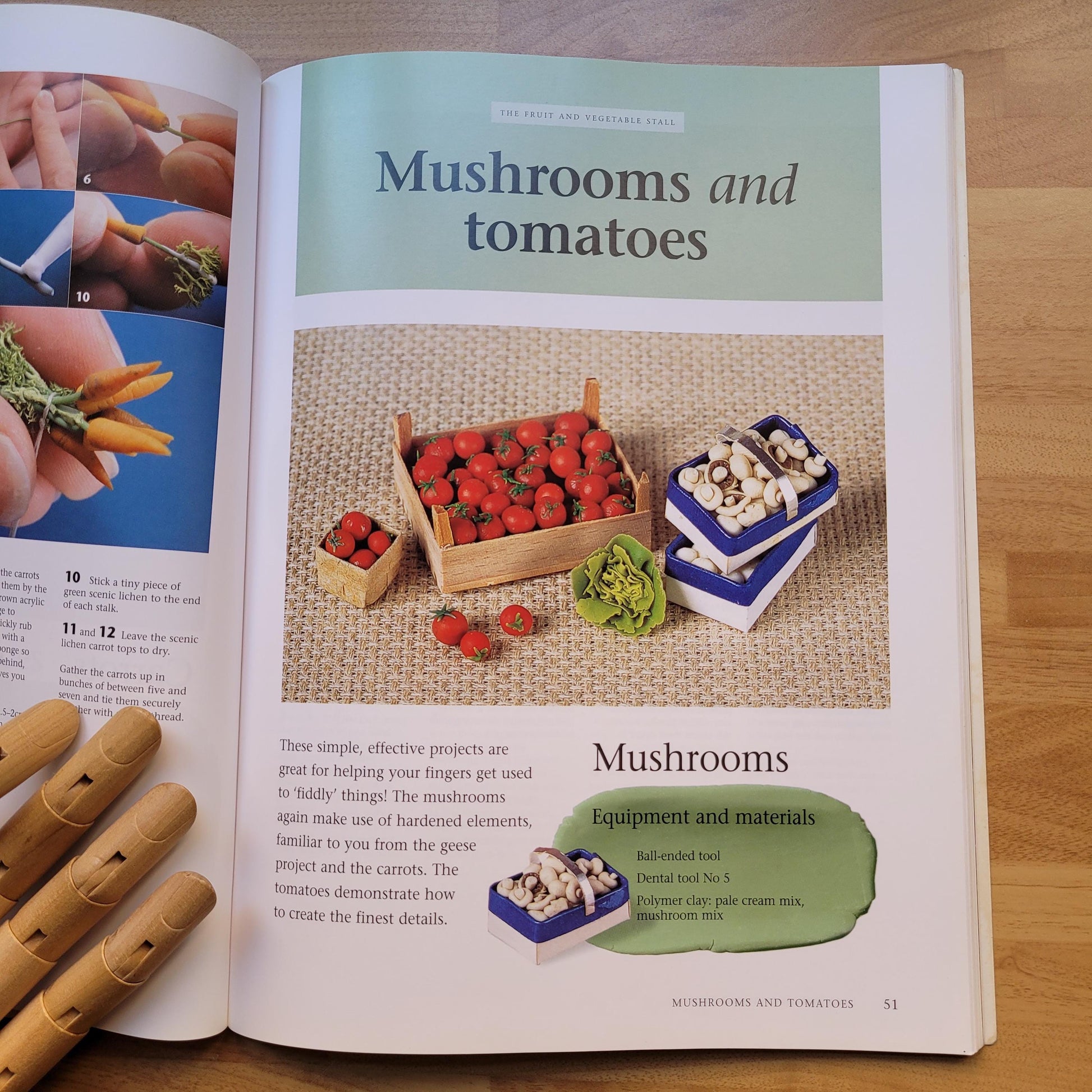 Making Miniature Food & Market Stalls, by Angie Scarr, signed by author (Softback, 2002)