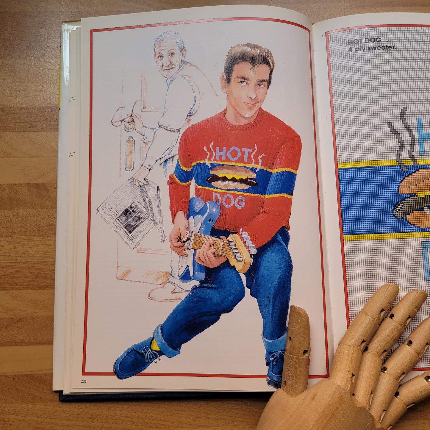 George Hostler's Knatty Knits (Hardback, 1986)