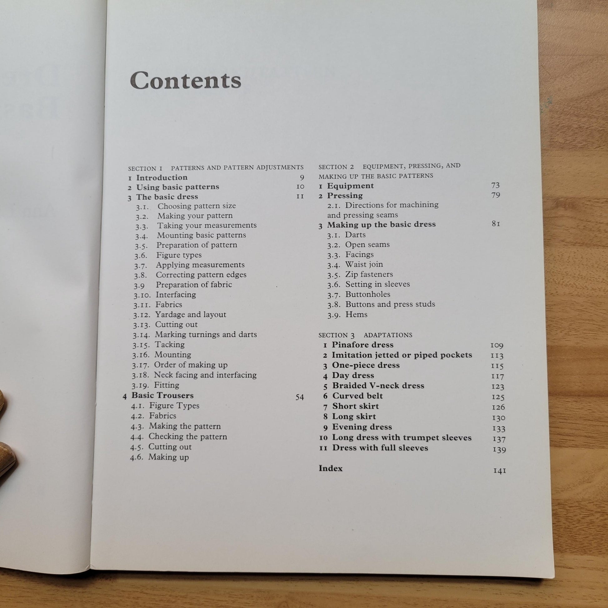 Dressmaking with Basic Patterns, by Ann Ladbury (Softback, 1976)