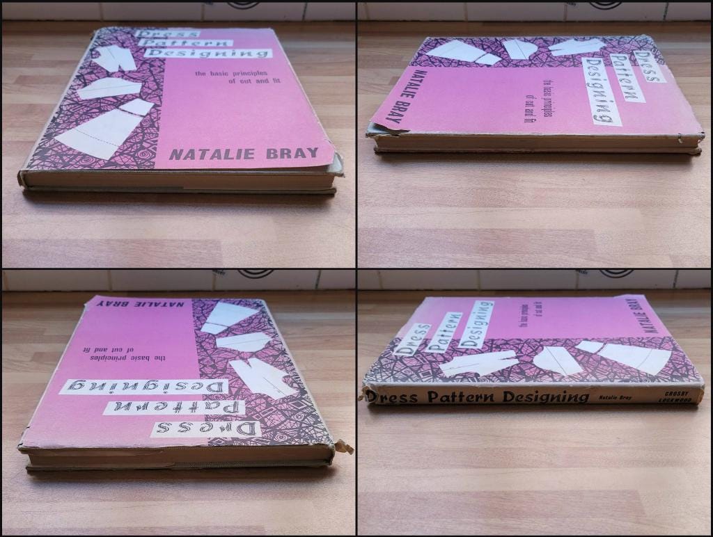 Dress Pattern Designing - the basic principles of cut & fit, by Natalie Bray (Hardback, 1970)