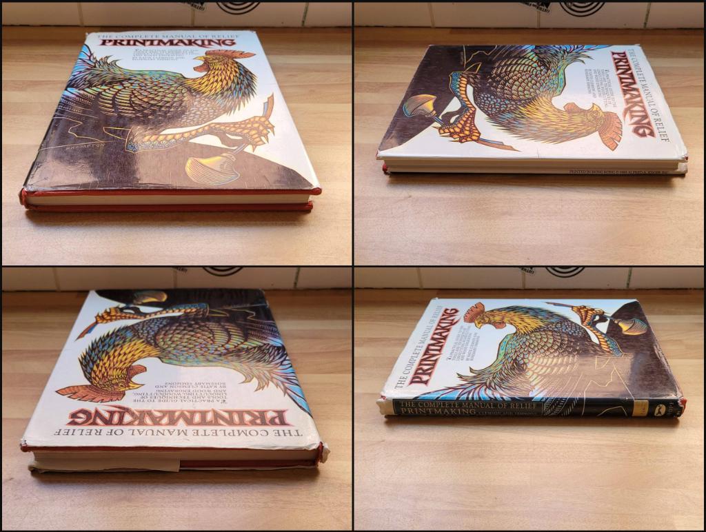 The Complete Manual of Relief Printmaking, by Katie Clemson, & Rosemary Simmons (Hardback, 1988)