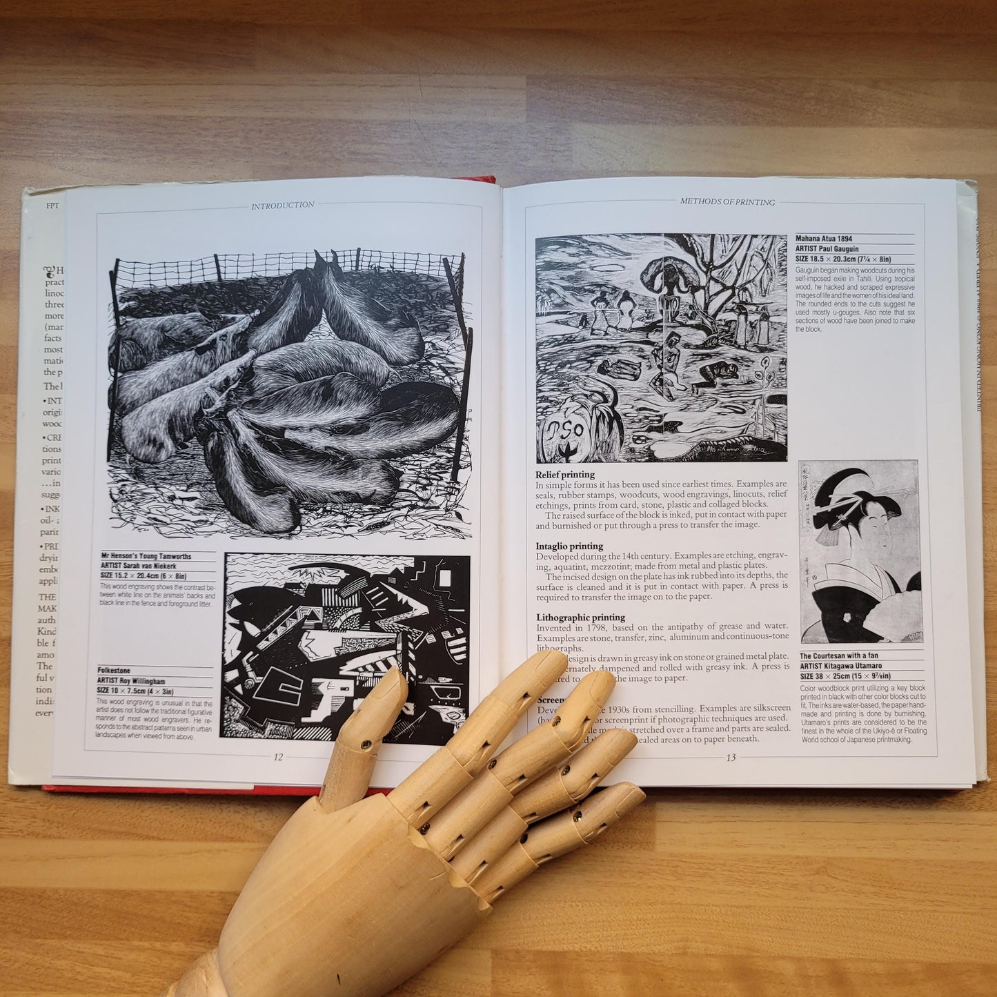 The Complete Manual of Relief Printmaking, by Katie Clemson, & Rosemary Simmons (Hardback, 1988)