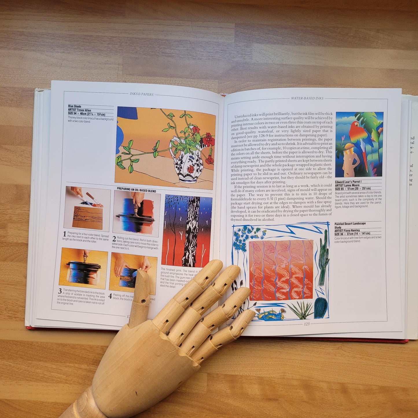 The Complete Manual of Relief Printmaking, by Katie Clemson, & Rosemary Simmons (Hardback, 1988)
