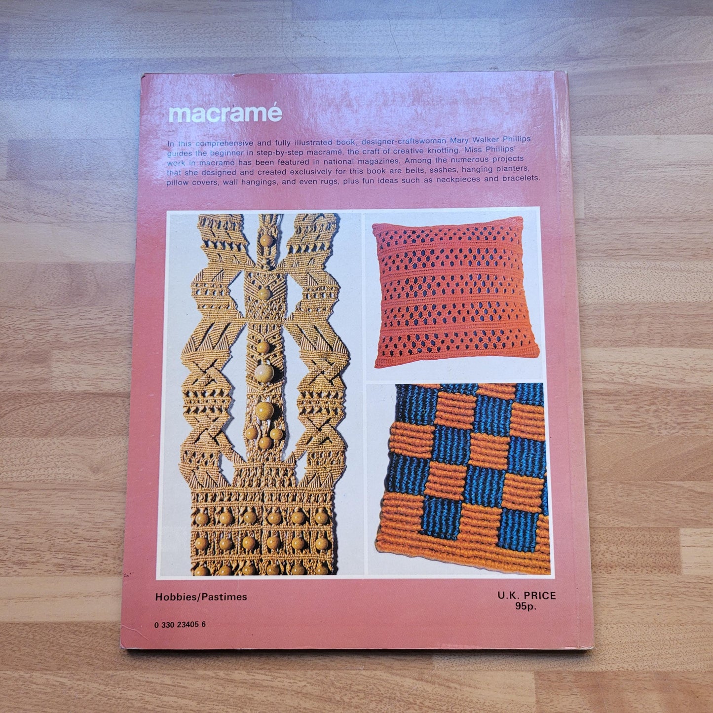 Pan Craft Books: Macrame, by Mary Walker-Phillips (Softback, 1974)