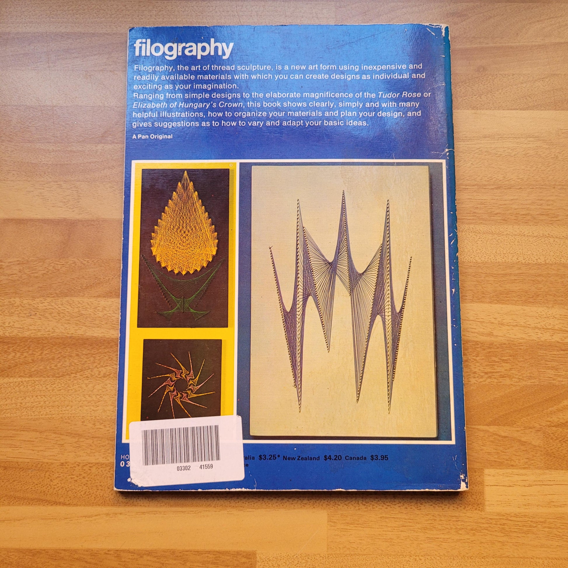 Pan Craft Books: Filography - the art of thread sculpture, by Douglas K. Dix (Softback, 1975)