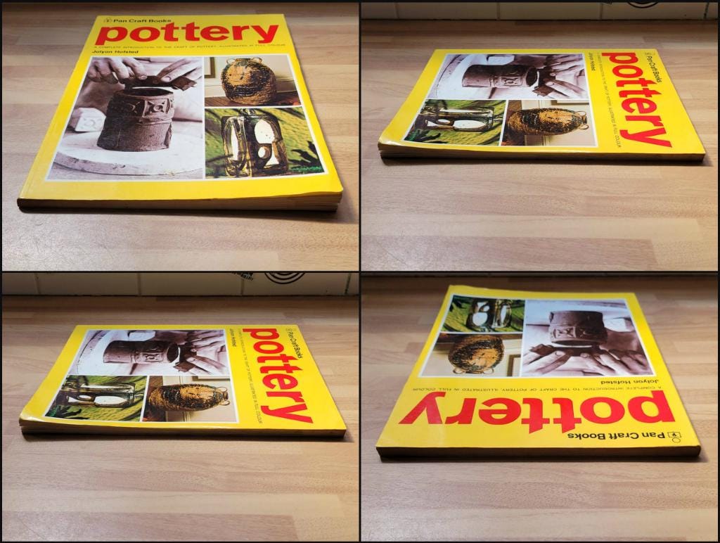 Pan Craft Books: Pottery, by Jolyon Hofsted (Softback, 1972)
