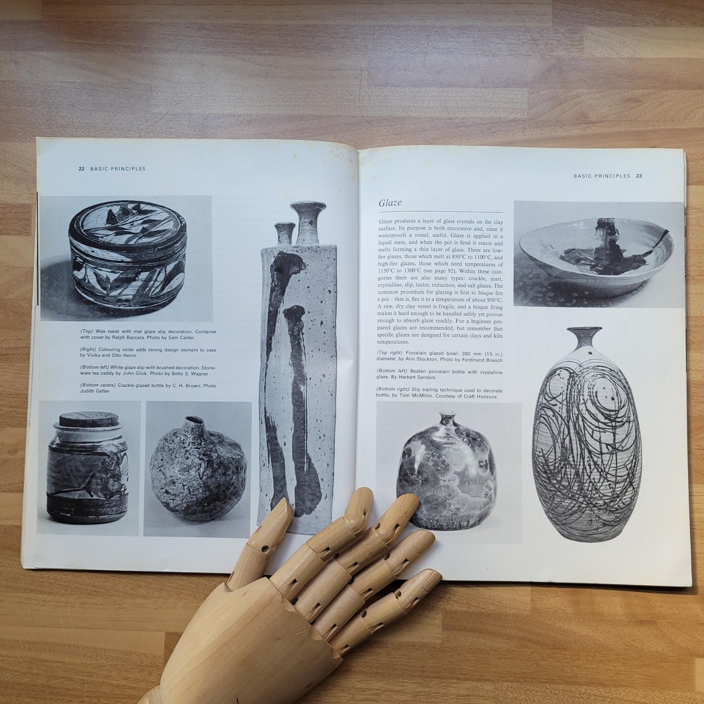 Pan Craft Books: Pottery, by Jolyon Hofsted (Softback, 1972)