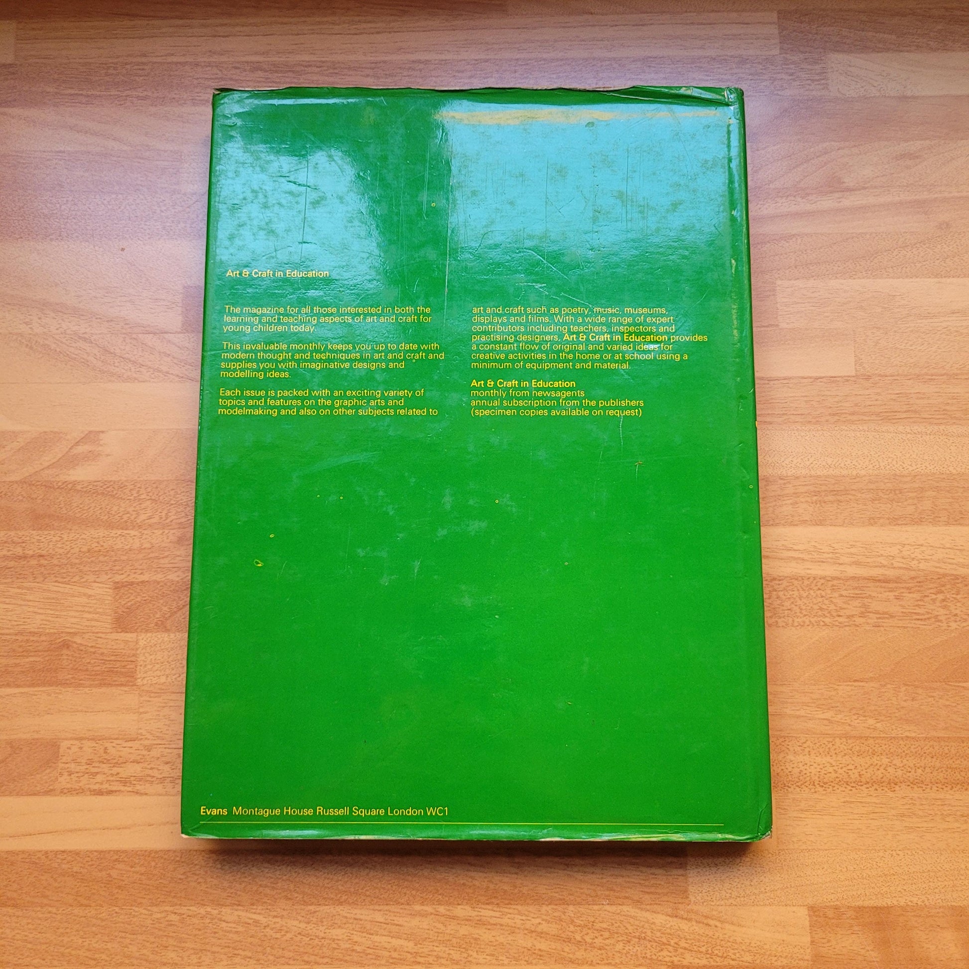 The Art & Craft Book, compiled by Henry Pluckrose (Hardback, 1970)