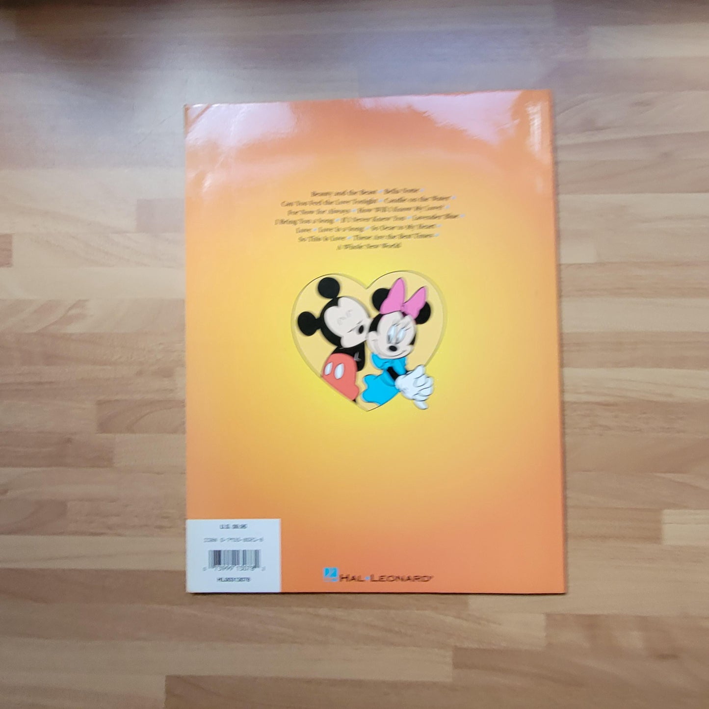 Disney Love Songs - Piano, Vocal, Guitar by Hal Leonard (Softback, 1997)