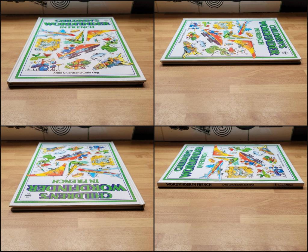 Children's Word Finder in French, by Anne Civardi, & Colin King (Hardback, 1984)