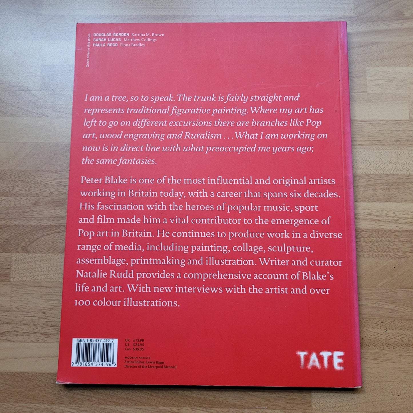 PB (Peter Blake) at Tate Modern, by Natalie Rudd (Softback, 2003)