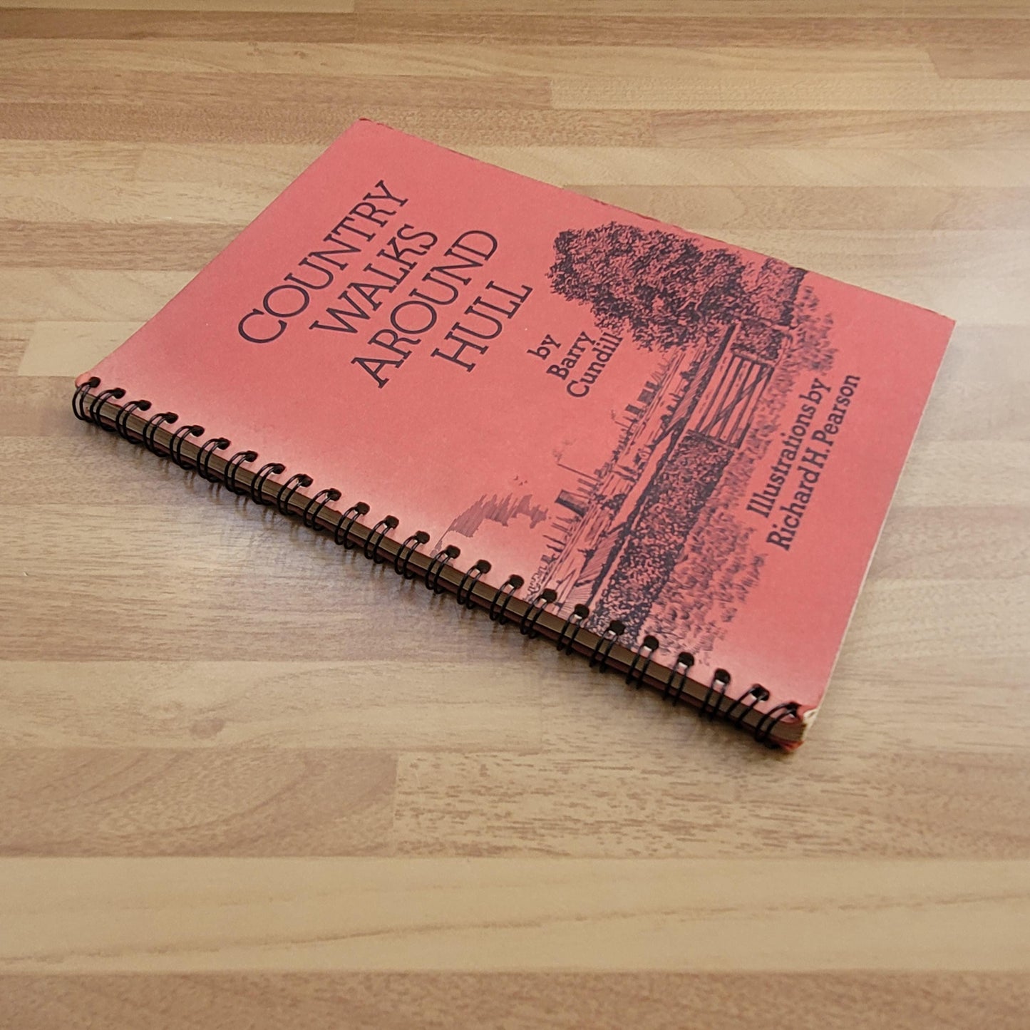 Country Walks Around Hull, by Barry Cundhill (Softback, 1977)