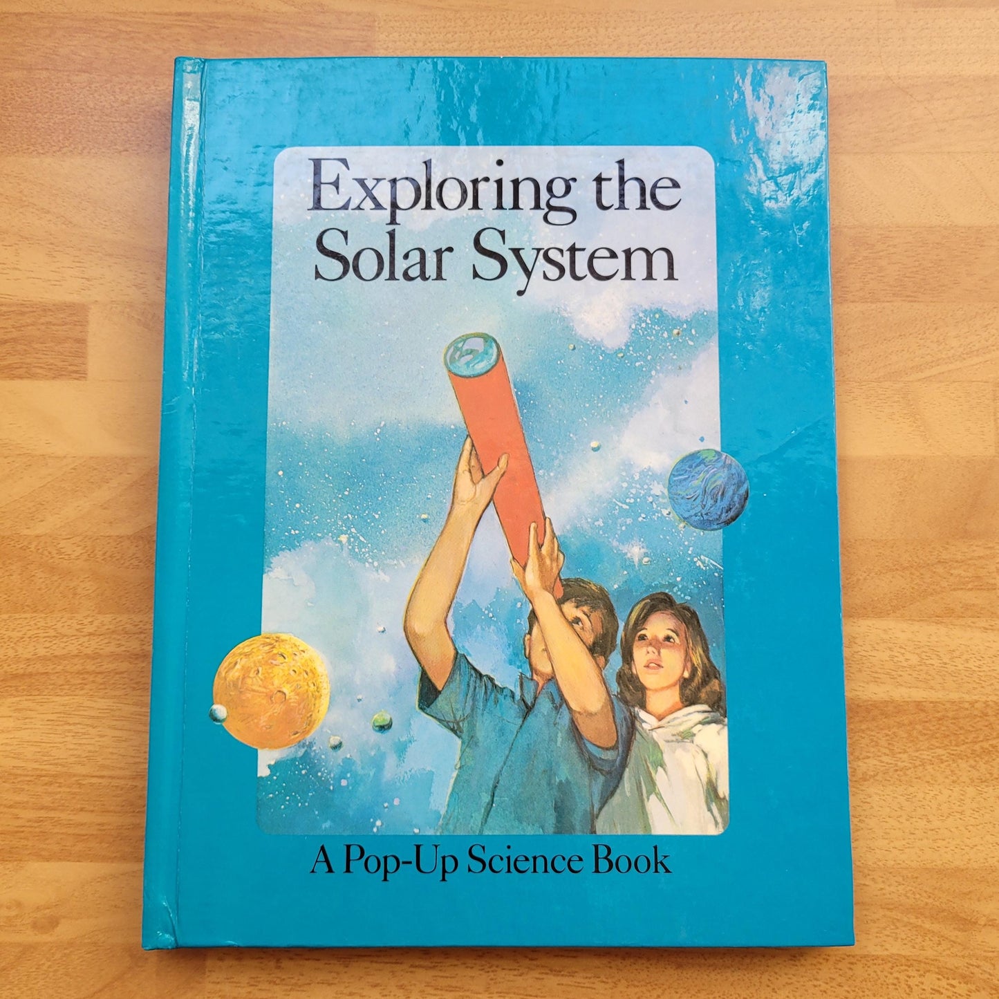 Exploring the Solar System; a pop-up science book, by Pete Seymour (Hardback, 1990)