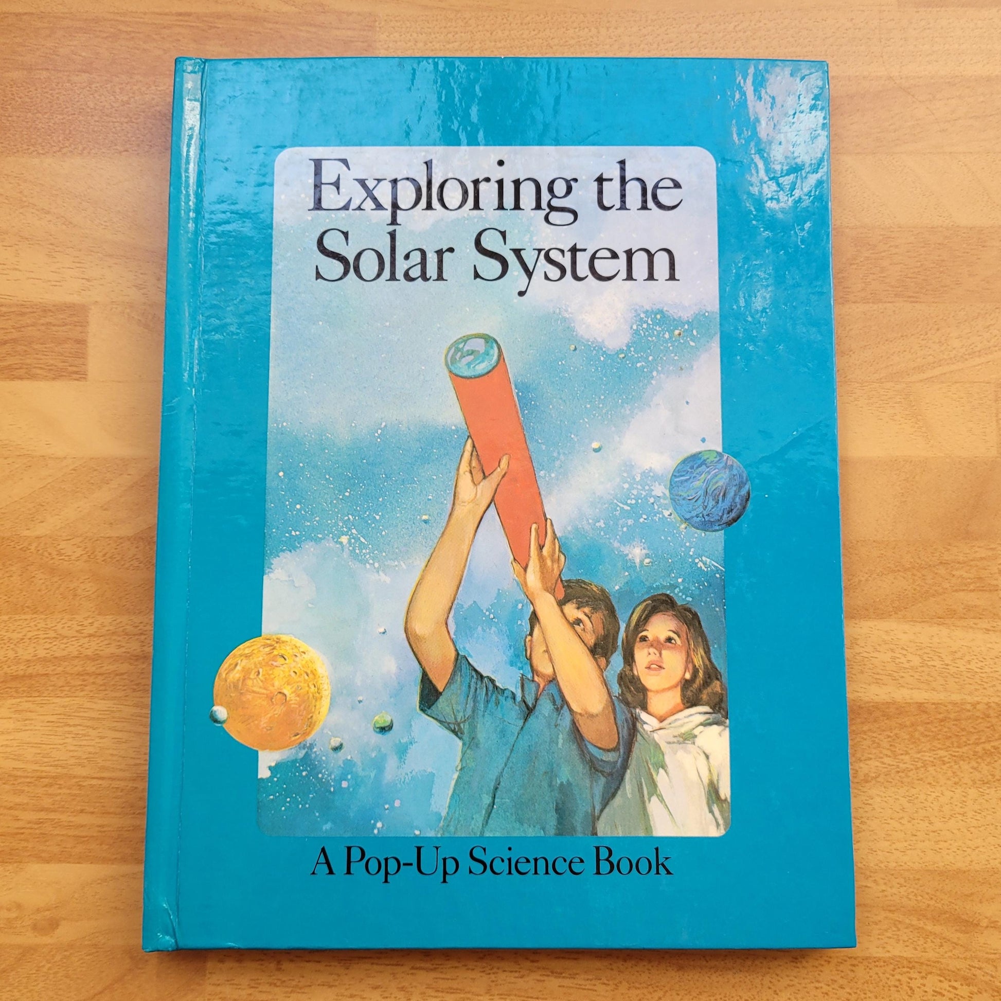 Exploring the Solar System; a pop-up science book, by Pete Seymour (Hardback, 1990)