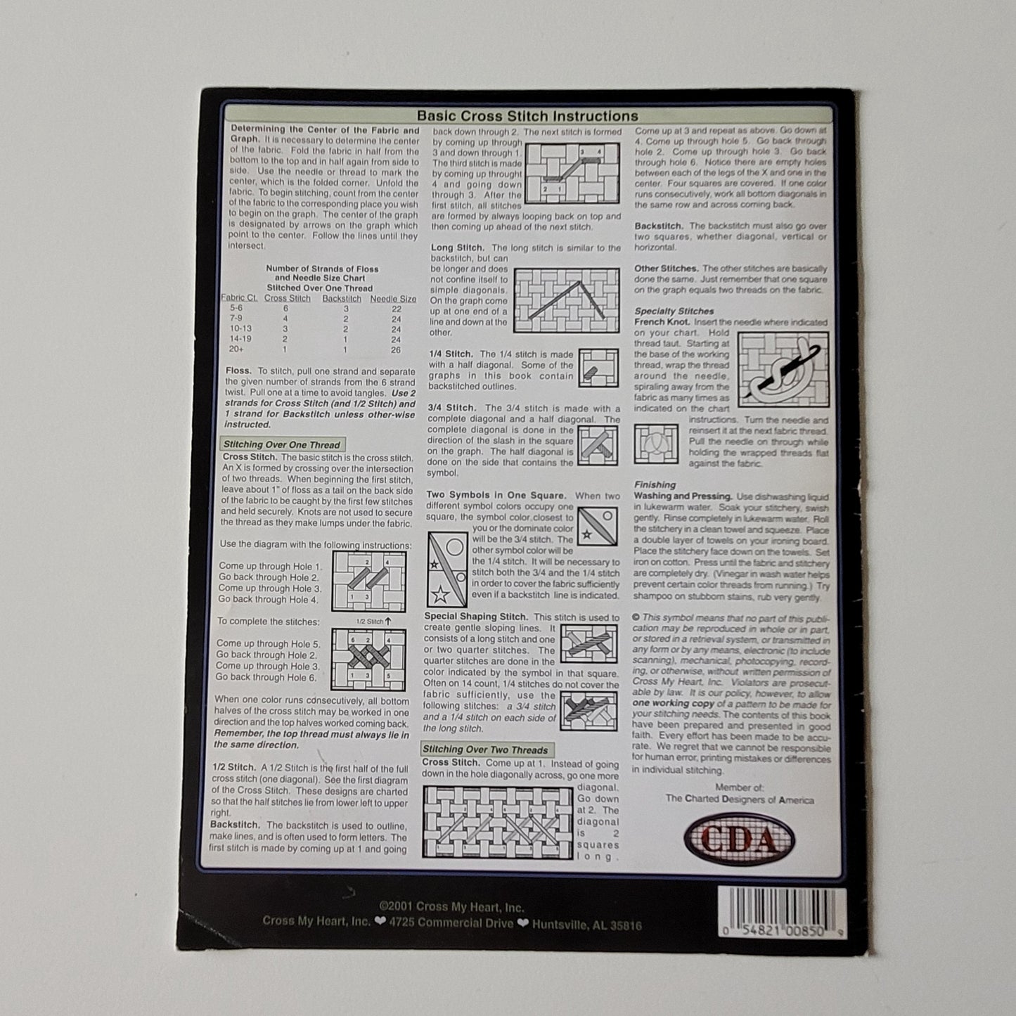 Naturally Cats counted cross stitch pattern booklet, by Sherrie Stepp-Aweau (2001)