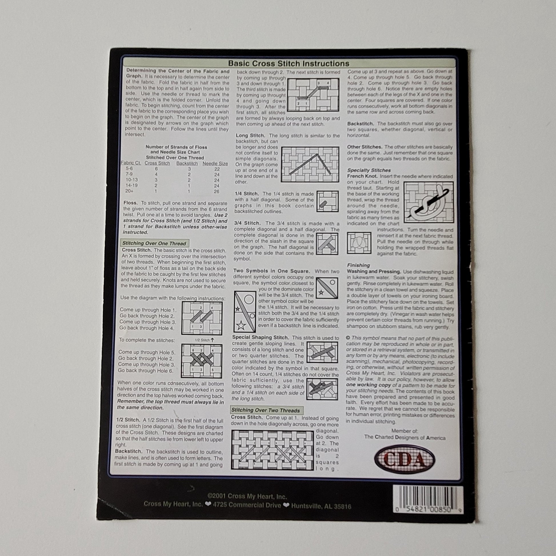 Naturally Cats counted cross stitch pattern booklet, by Sherrie Stepp-Aweau (2001)