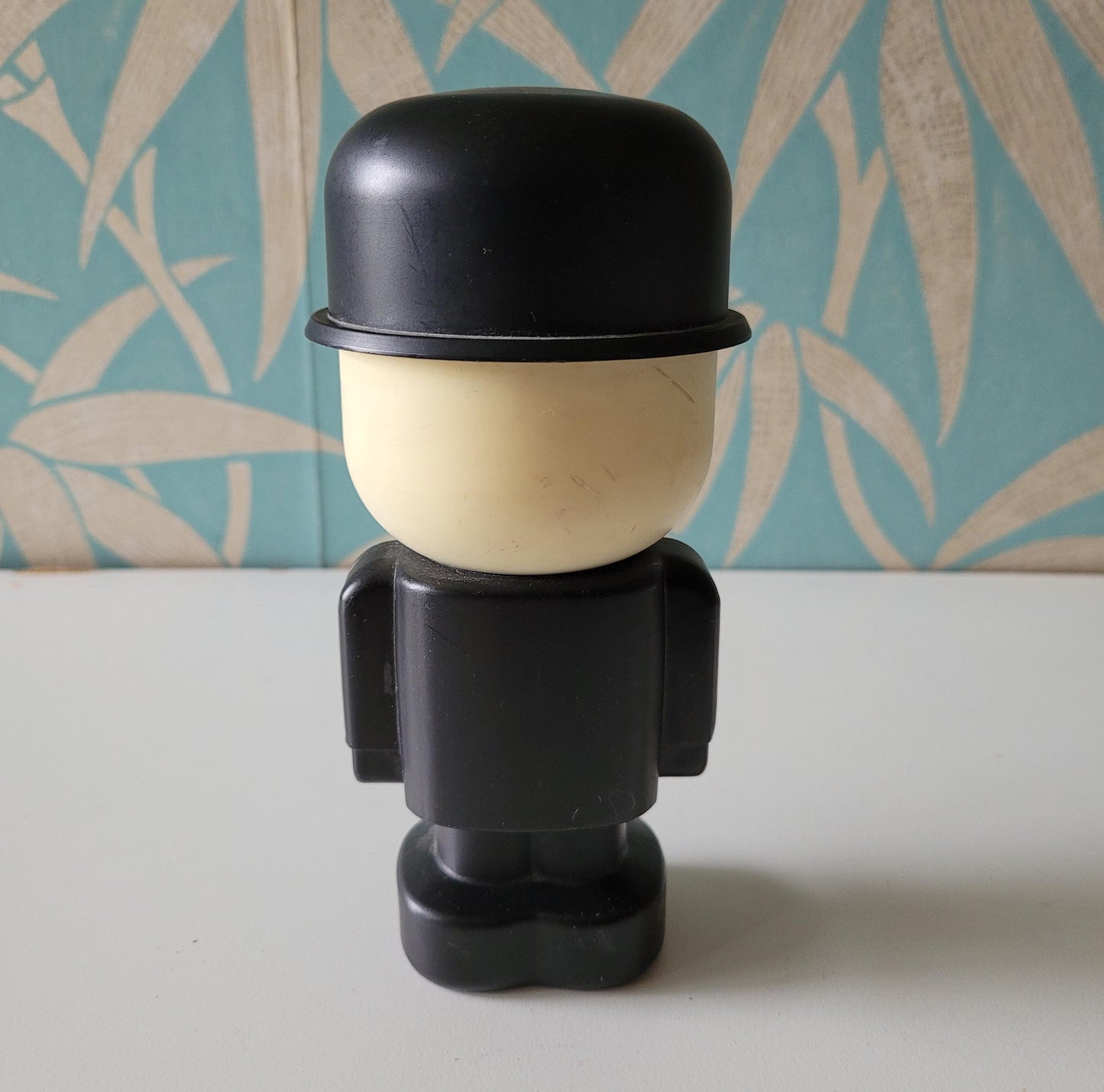 1970s The Water Margin for Spillers Limited Fred the Flour Grader sauce bottle